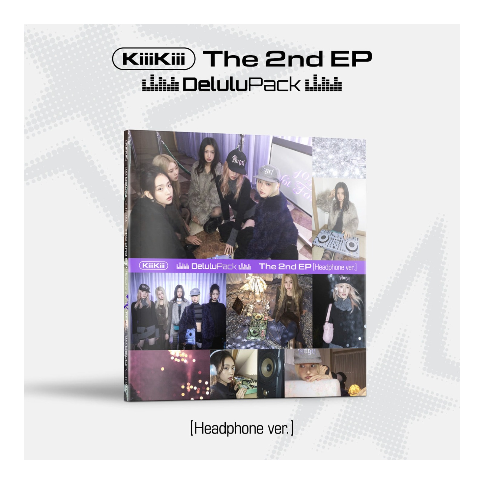 (Headphone. Ver.) KiiiKiii The 2nd EP [Delulu Pack] — Product image