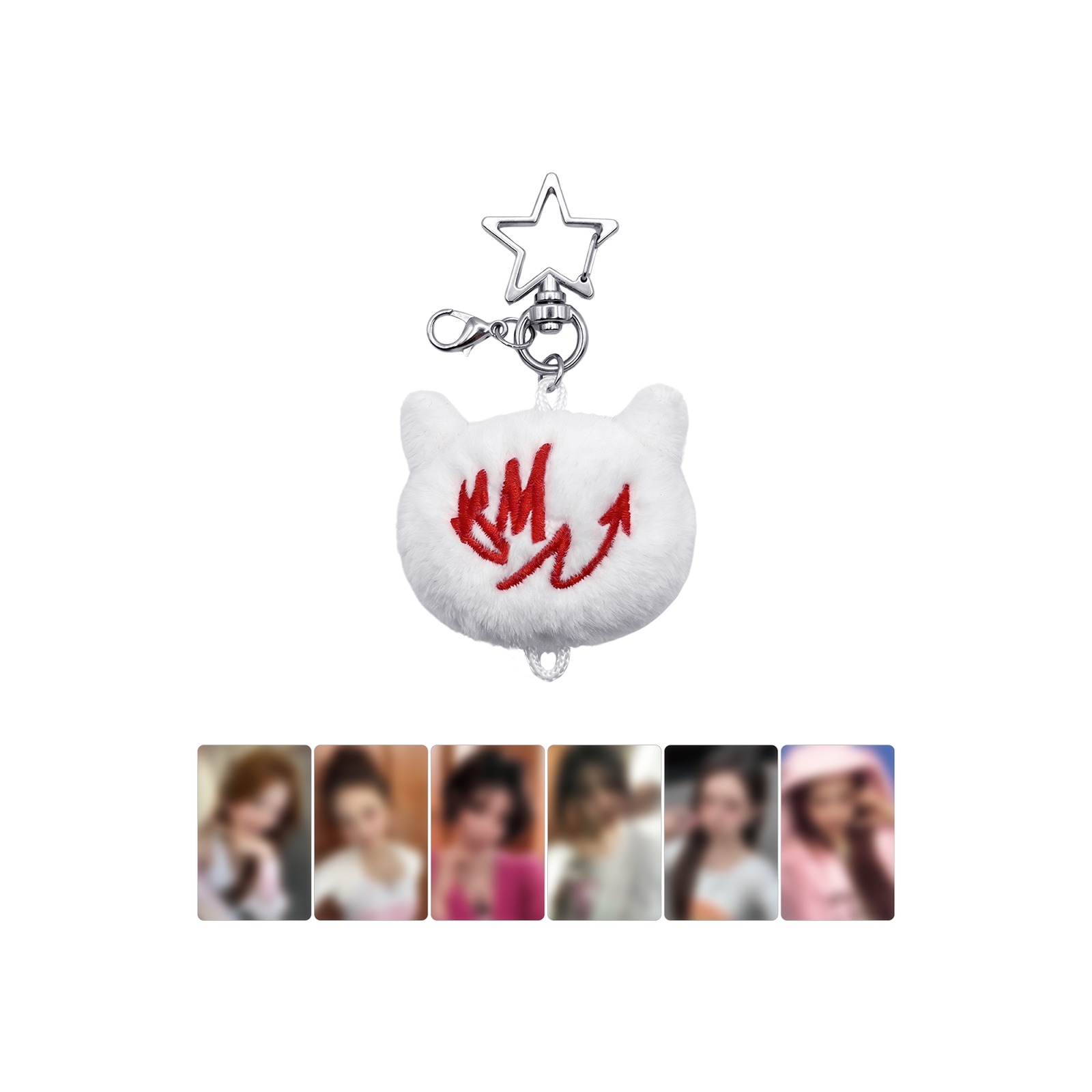 [CHOOMTOUR] BABYMONSTER BABY PLUSH KEYRING — Product image