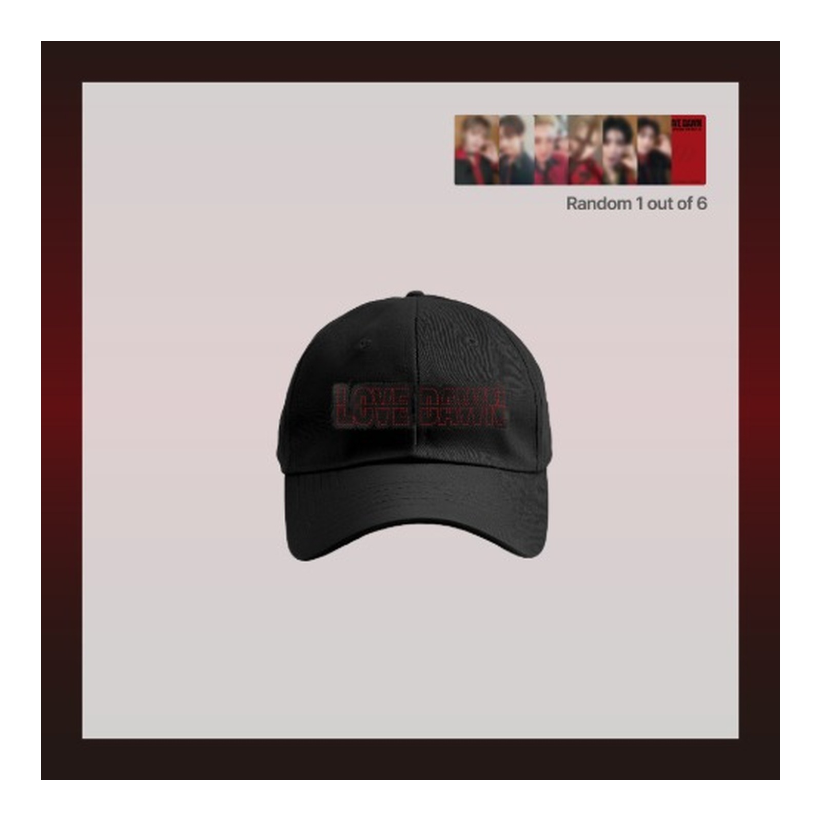 2025 SF9 LIVE FANTASY #5 LOVE DAWN Ball Cap — Product image