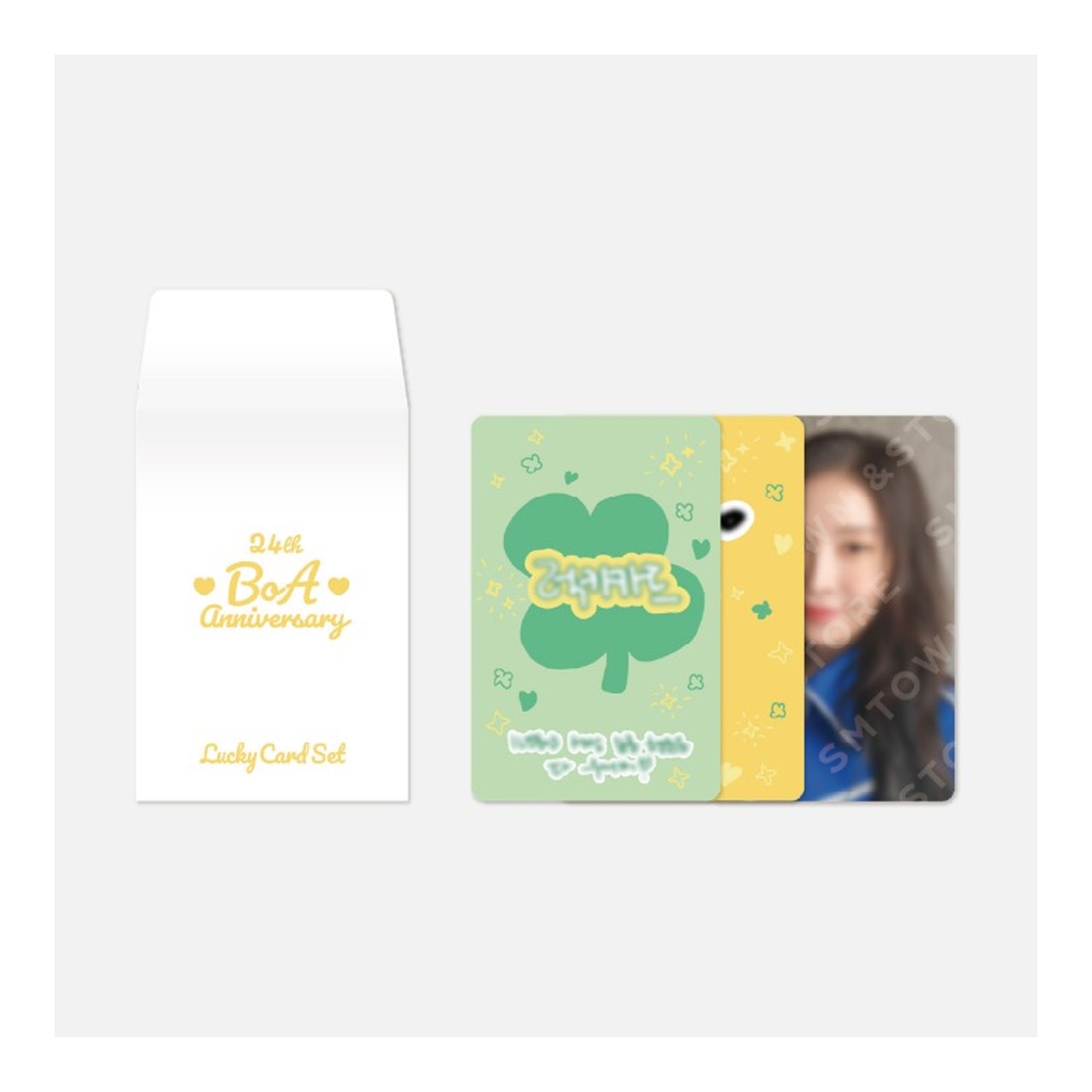 BoA 24TH ANNIVERSARY LUCKY CARD SET — Product image