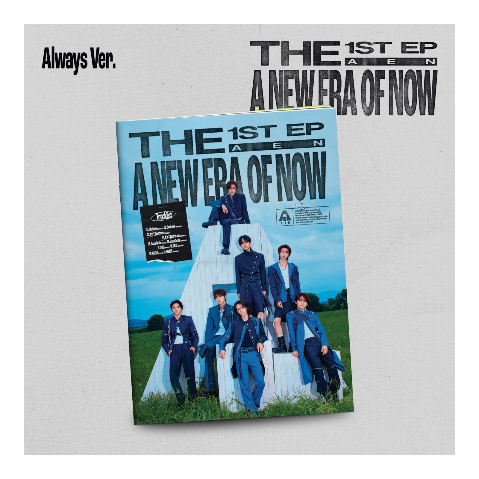 (Always Ver.) AEN THE 1ST EP [A NEW ERA OF NOW] — Product image
