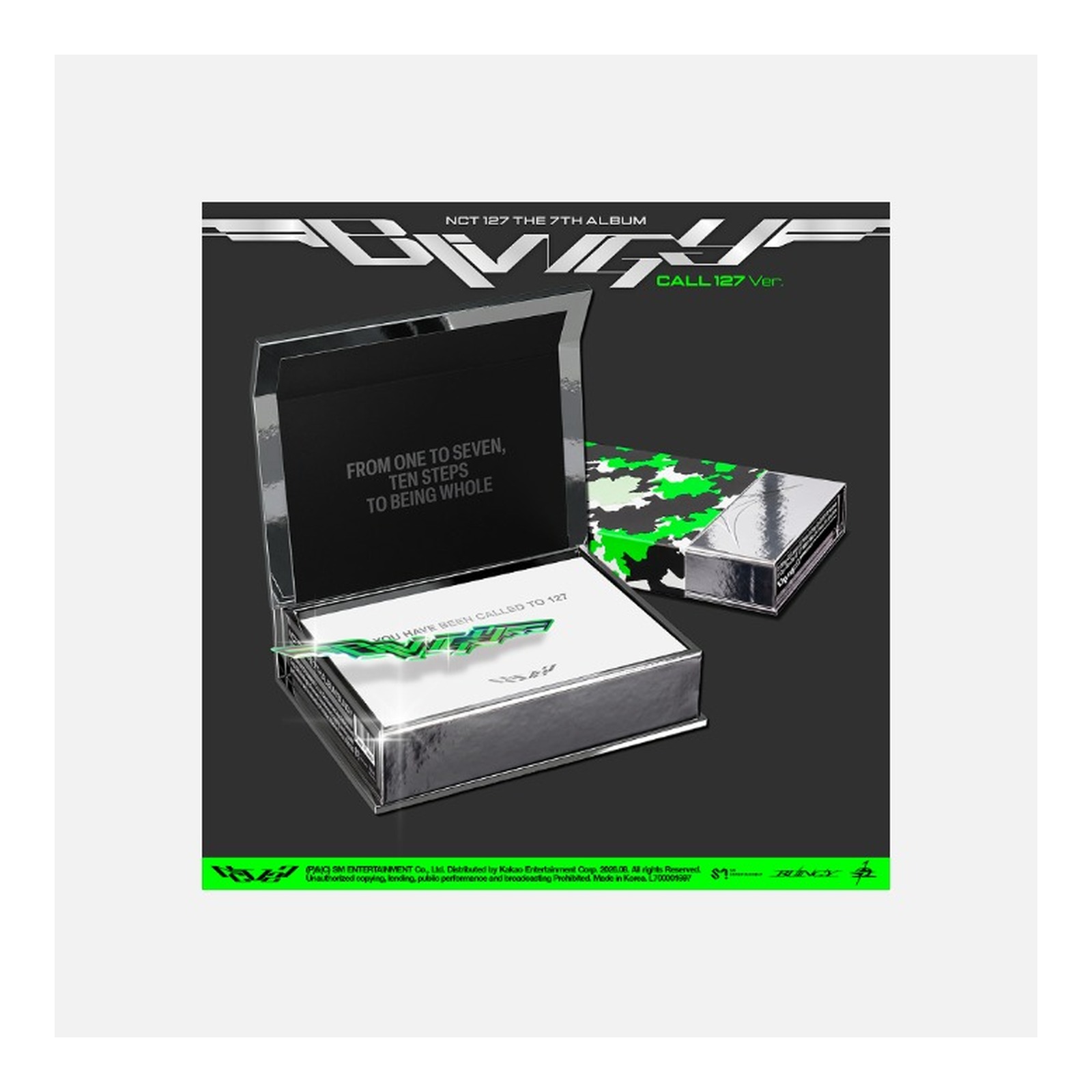 NCT 127 The 7th Album [BLINGY] (CALL 127 Ver.)(SMART ALBUM) — Product image