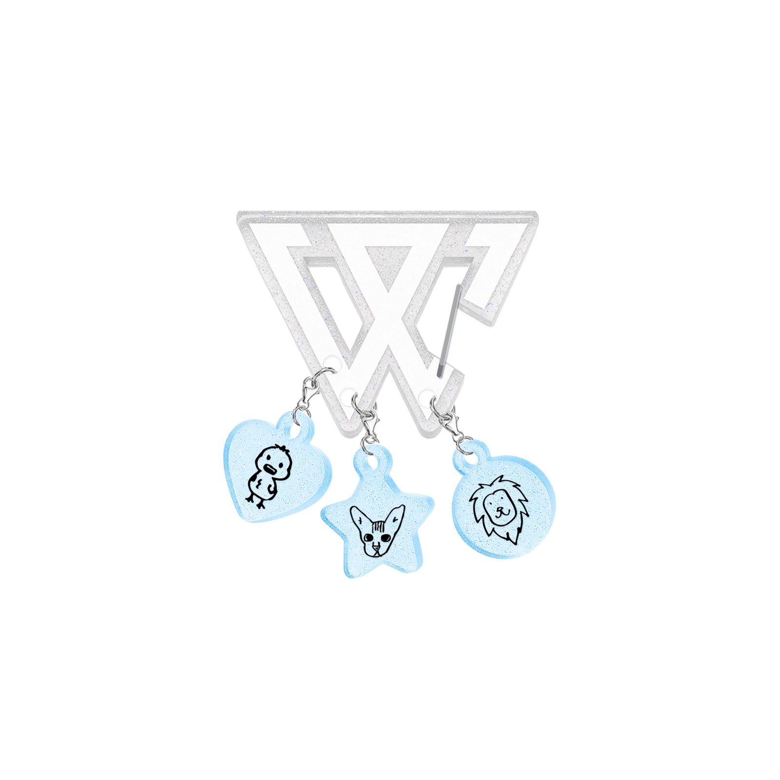 WINNER 11th ANNIVERSARY Carabiner + Charm Set — Product image