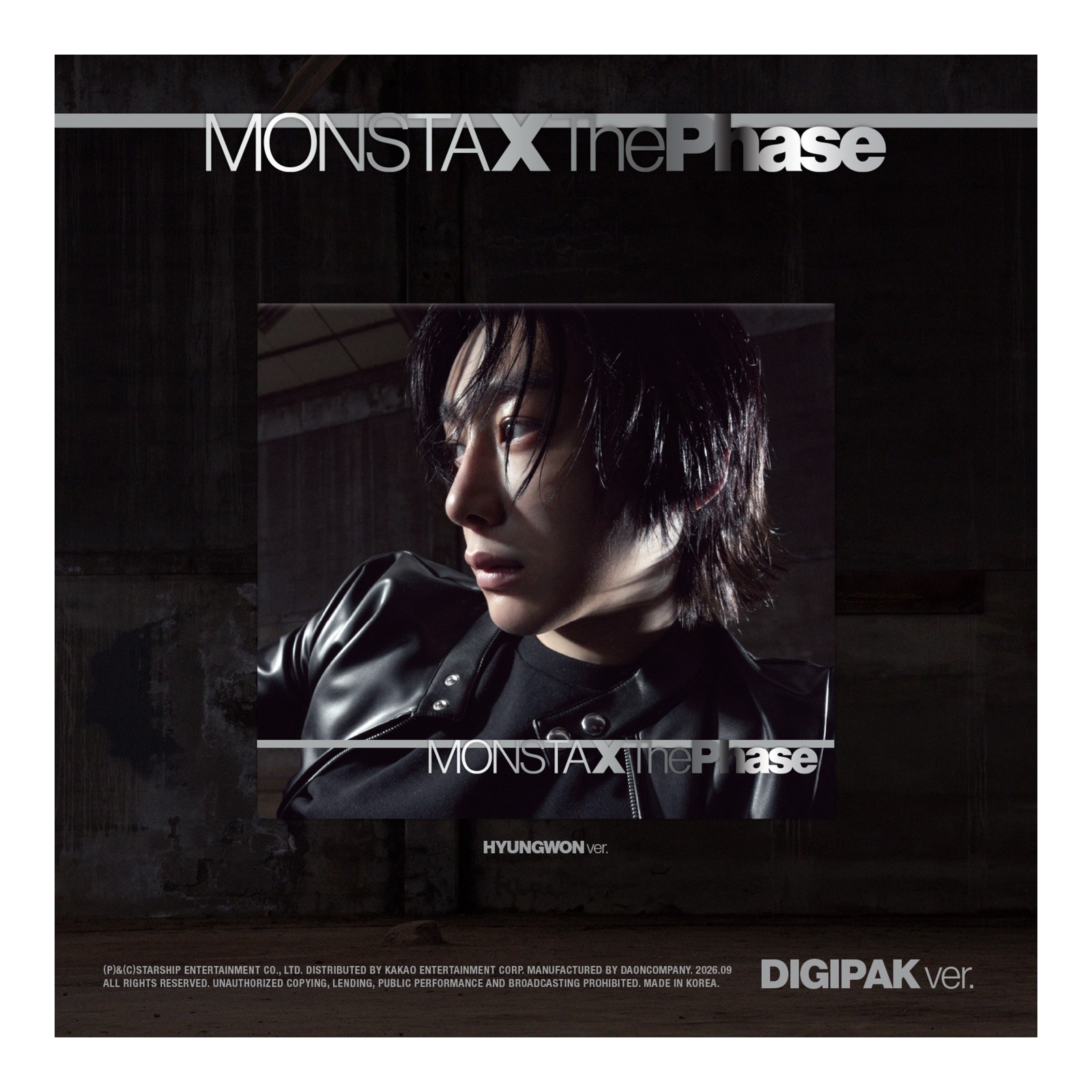 MONSTA X EP The Phase (DIGIPACK / HYUNGWON) — Product image
