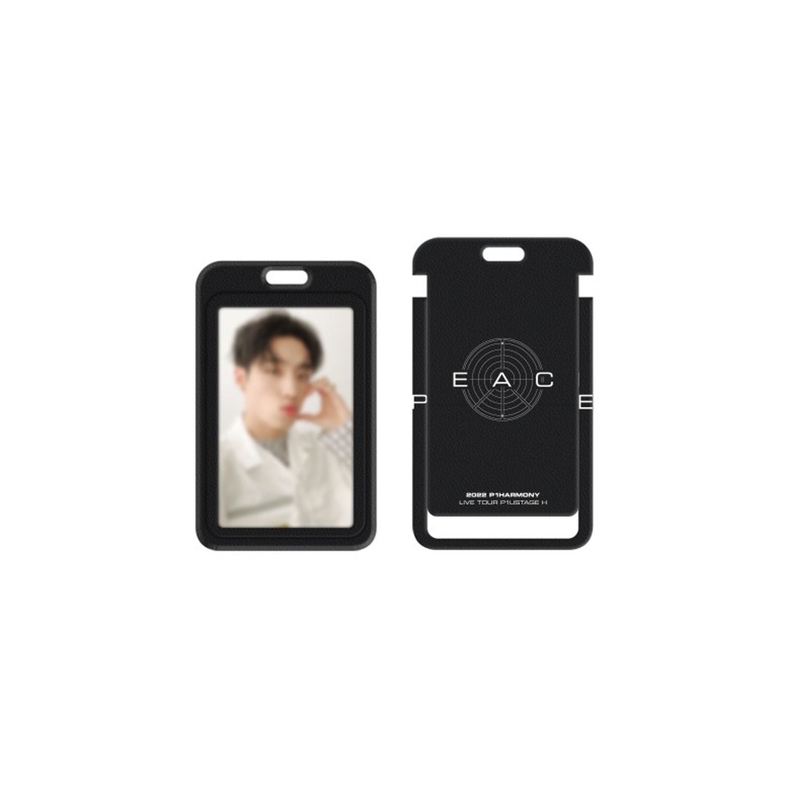 P1Harmony LIVE TOUR [P1ustage H : PEACE] OFFICIAL MD HARD PHOTO CARD HOLDER — Product image
