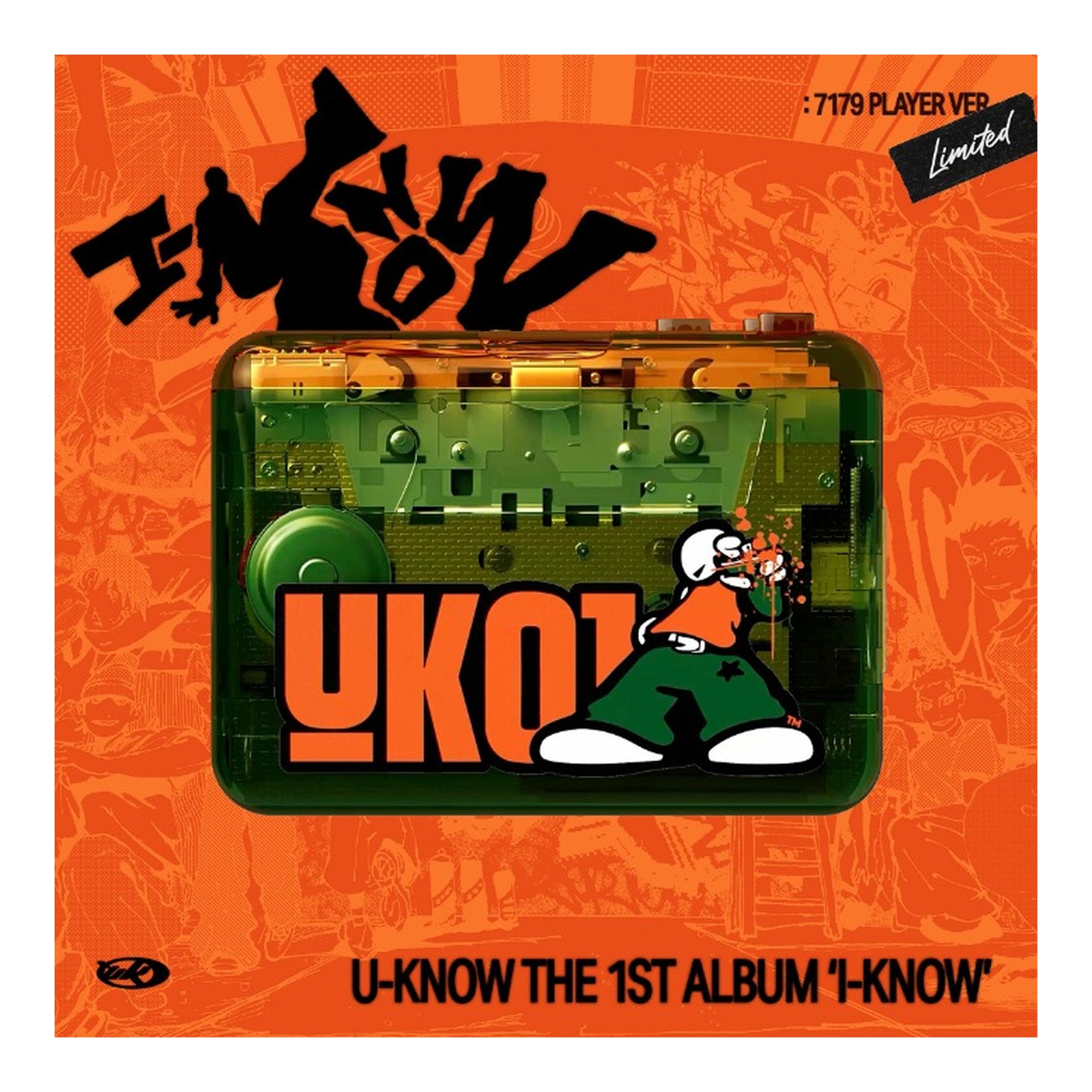 U-KNOW The 1st Album [I-KNOW] (7179 PLAYER Ver.)(Limited) — Product image