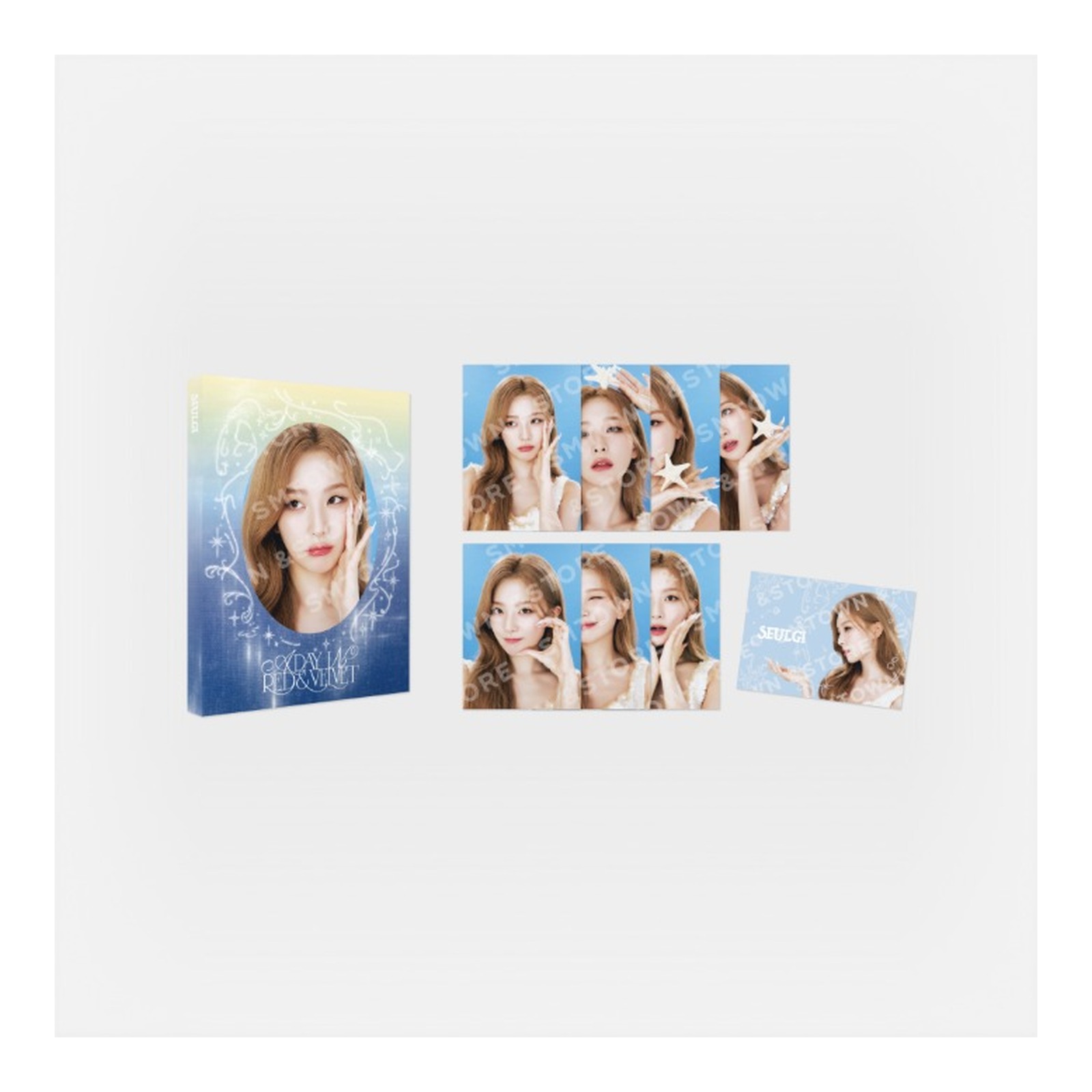 2026 Red Velvet FAN-CON : A Day in Red & Velvet POSTCARD SET — Product image