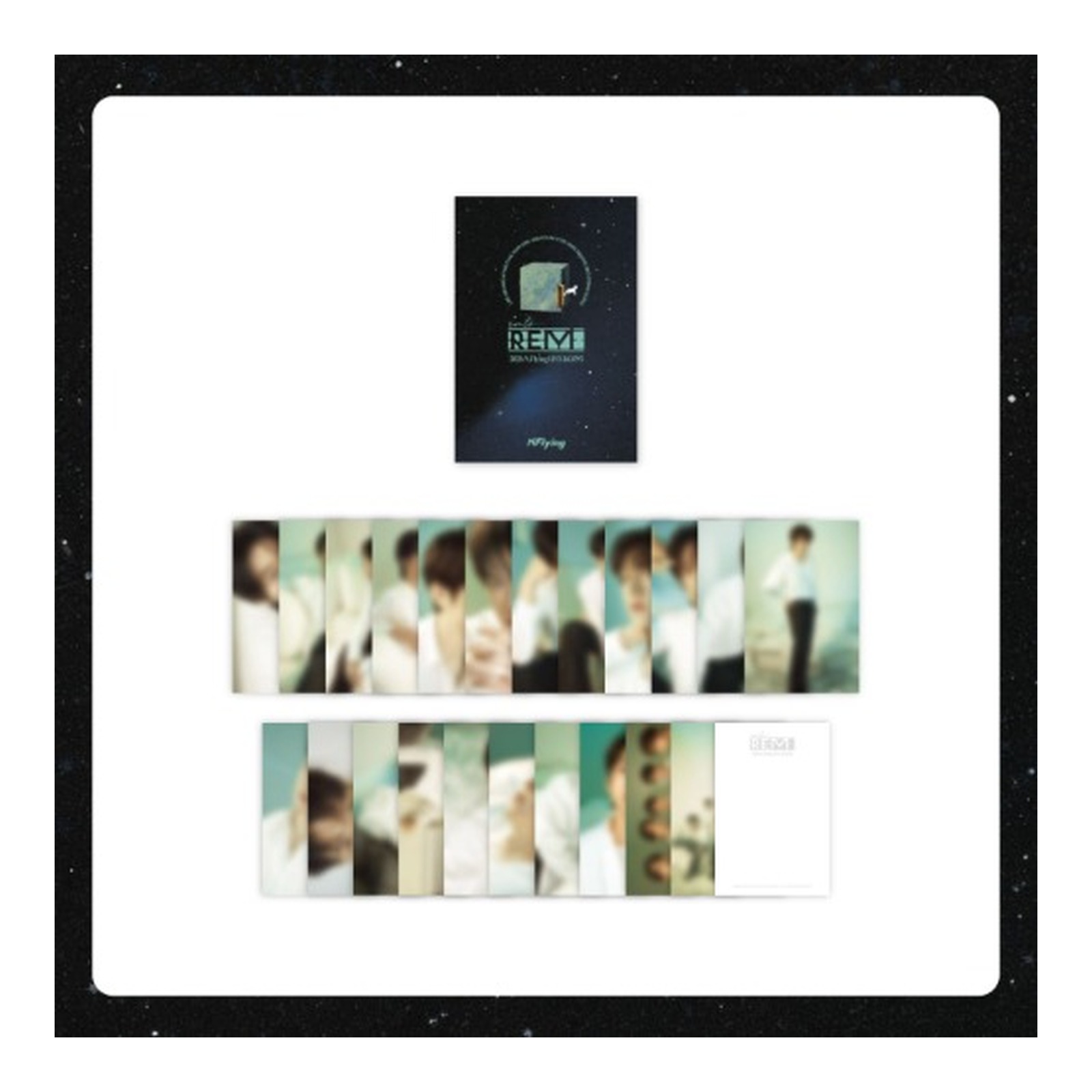 N.Flying LIVE ‘&CON5 : into REM’ _ POSTCARD BOOK — Product image