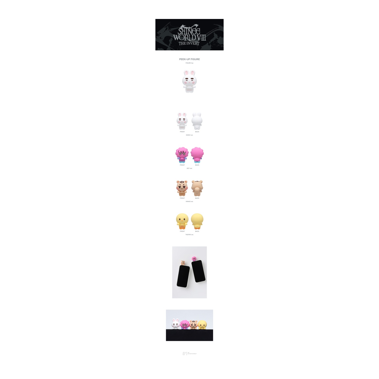 2026 SHINee WORLD VIII : [THE INVERT] PEEK-UP FIGURE — Product image
