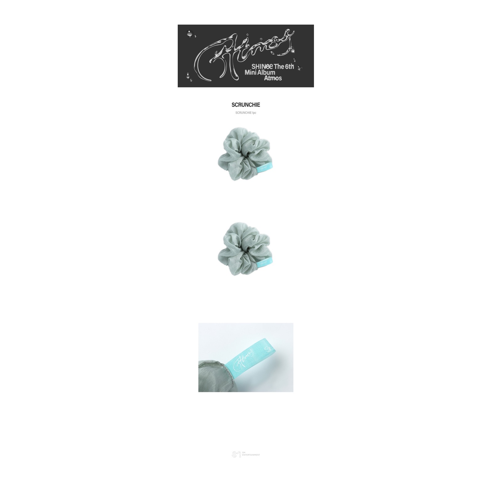 2026 SHINee 6th Mini Album [Atmos] POP-UP Hair Scrunchie — Product image