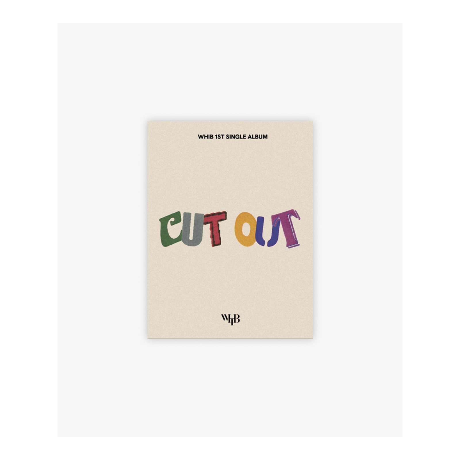 WHIB 1st Single Album [Cut-Out] (EVER MUSIC ALBUM ver.) — Product image