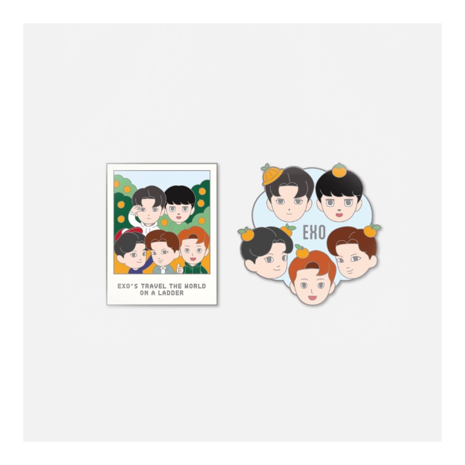 EXO [EXO's Ladder Travel 5] Badge — Product image