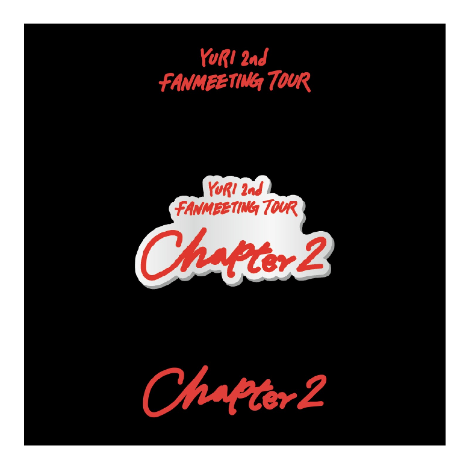 2023 YURI 2nd FANMEETING TOUR [Chapter 2] BADGE [LOGO ver.] — Product image