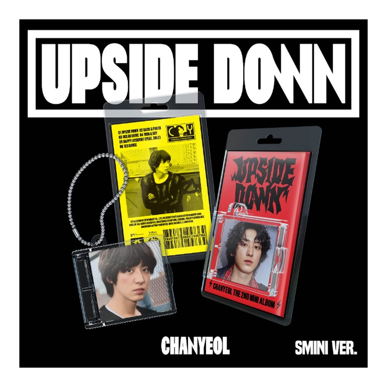 CHANYEOL The 2nd Mini Album [Upside Down] (SMini Ver.)(SMART ALBUM) — Product image