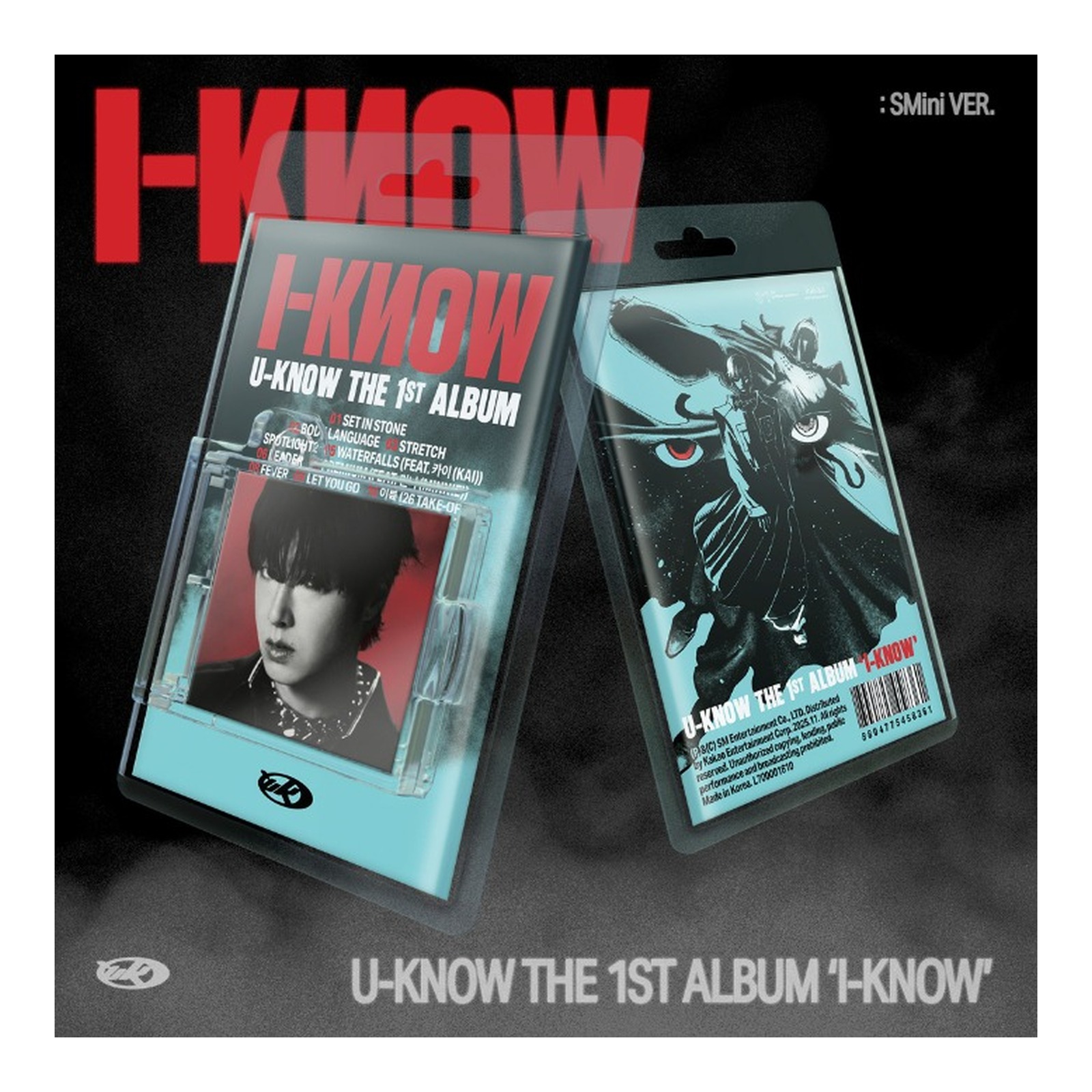 U-KNOW The 1st Album [I-KNOW] (SMini Ver.) (SMART ALBUM) — Product image
