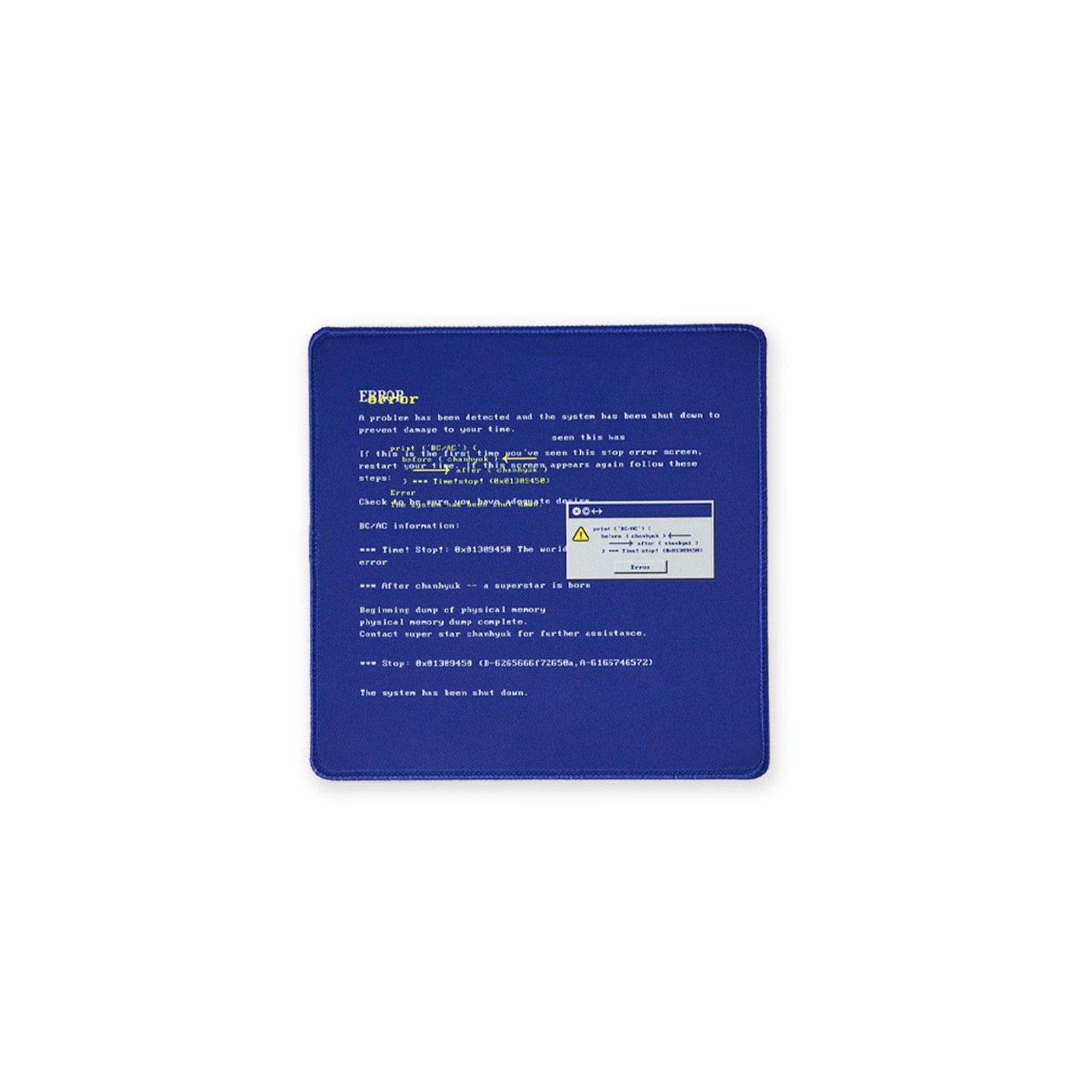 [ERROR] LEE CHANHYUK Mouse Pad — Product image