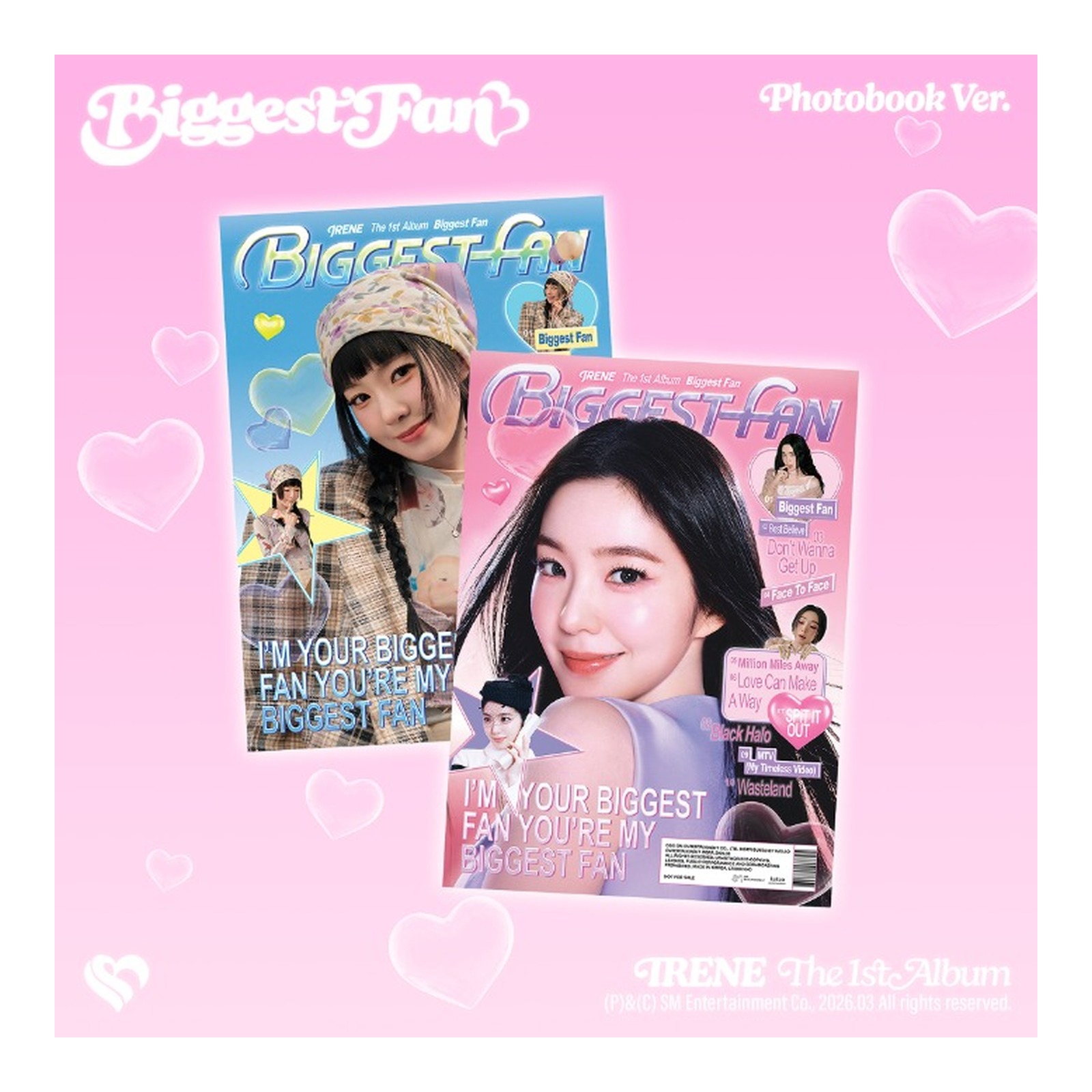 IRENE The 1st Album [Biggest Fan] (Photobook Ver.) — Product image