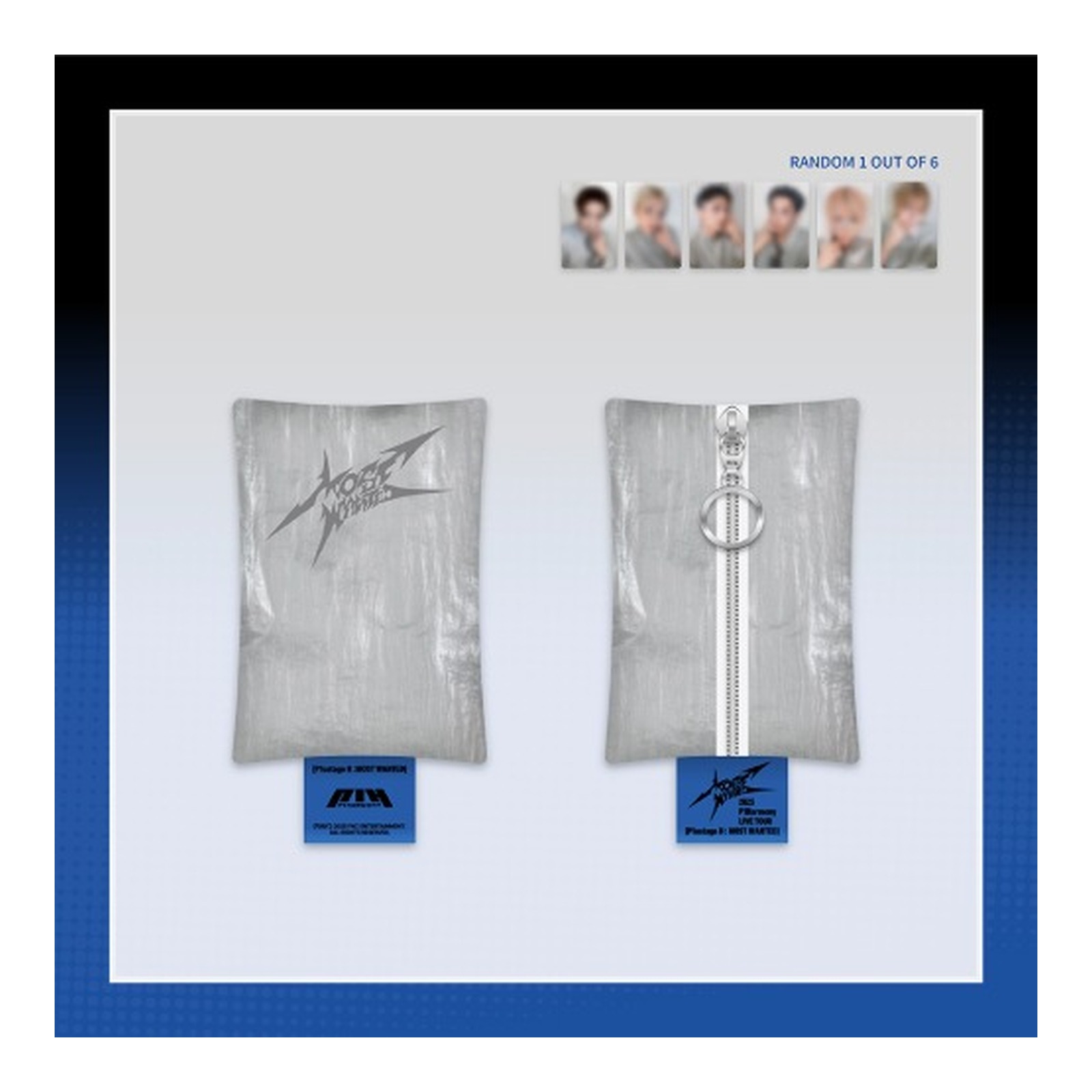 P1Harmony [P1ustage H : MOST WANTED] Official Merchandise Mini Pouch — Product image