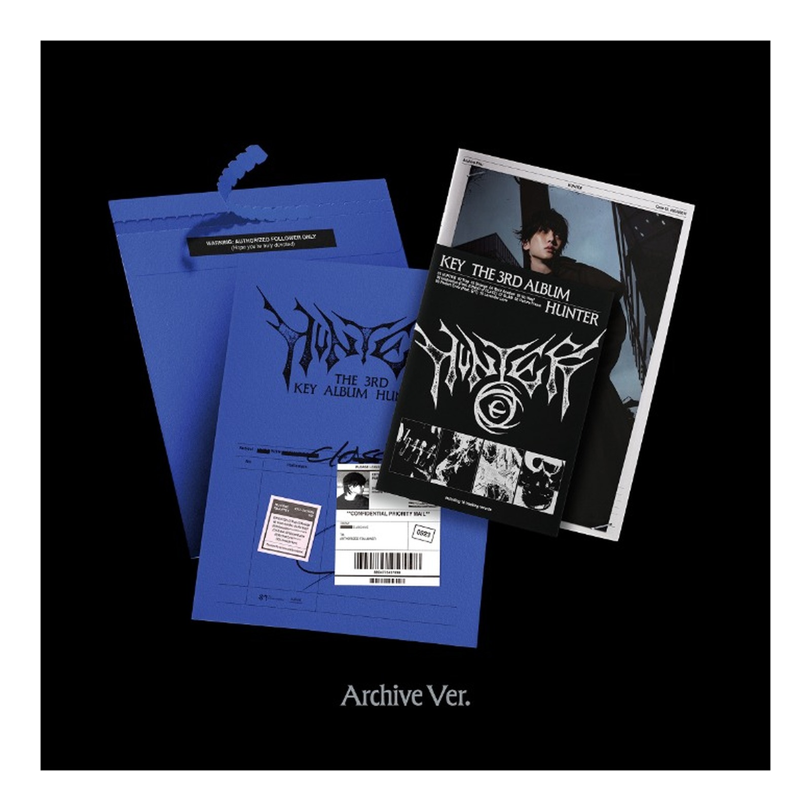 KEY The 3rd Album [HUNTER] (Archive Ver.) — Product image