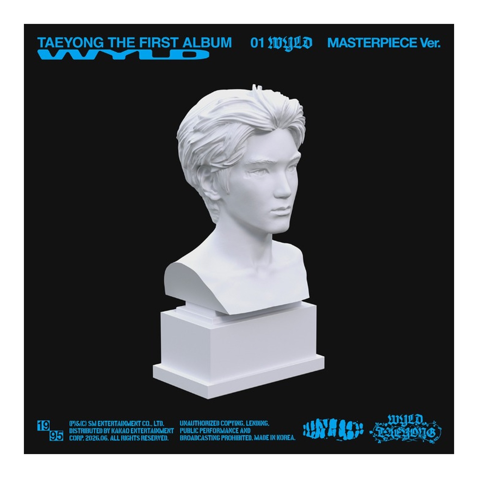 TAEYONG The 1st Album [WYLD] (Masterpiece Ver.) (Limited) (SMART ALBUM) — Product image