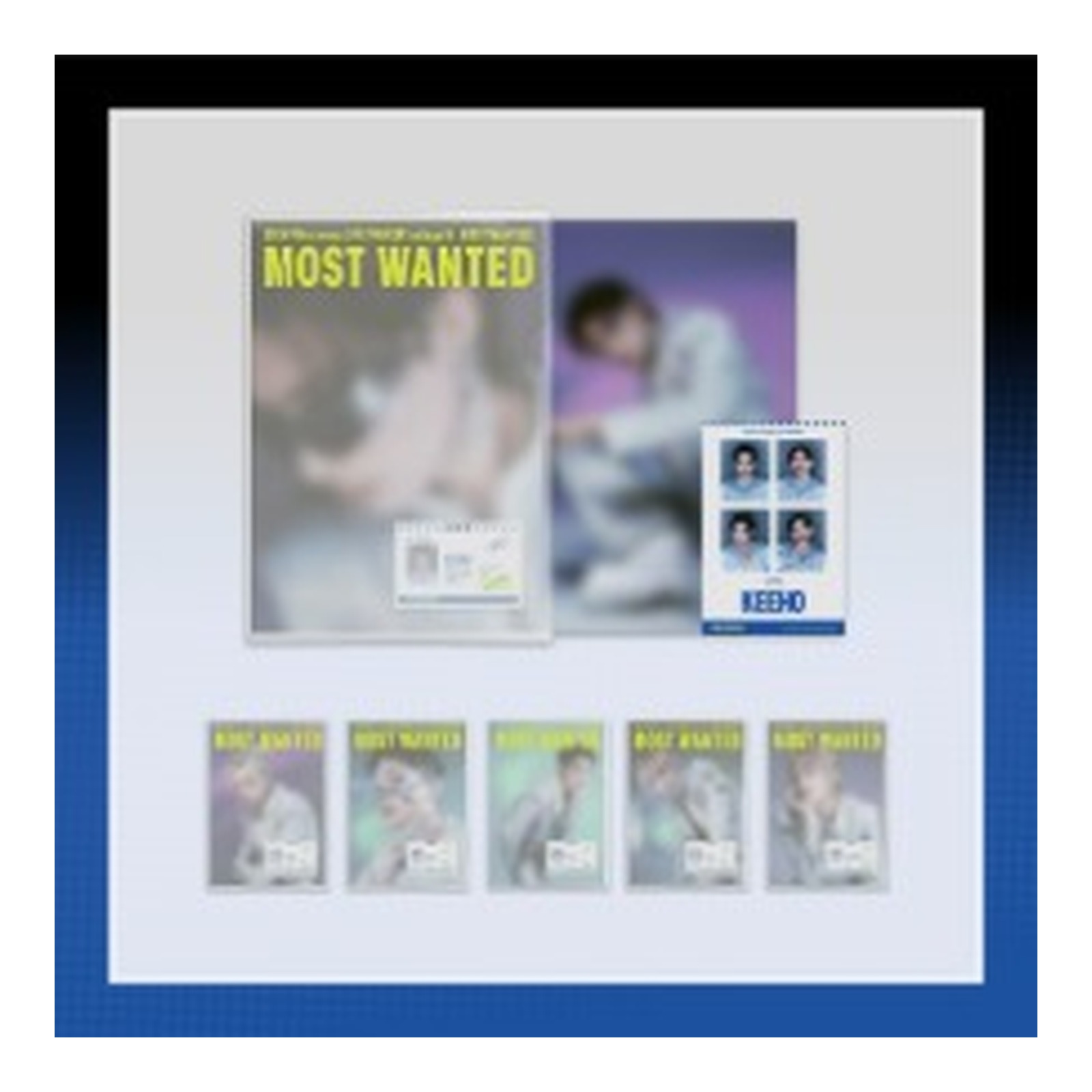 P1Harmony [P1ustage H : MOST WANTED] Official Merchandise L Holder Photo Set — Product image