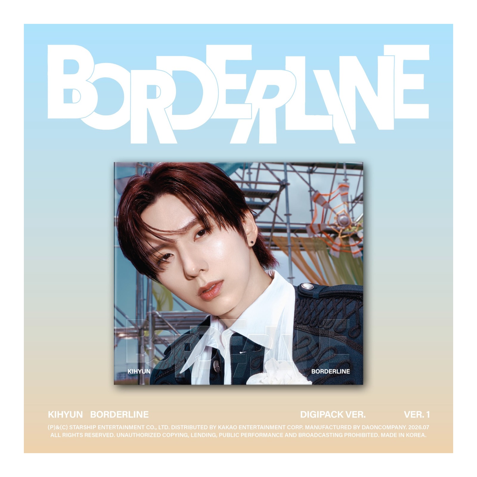 (DIGIPACK VER.1) KIHYUN EP BORDERLINE — Product image