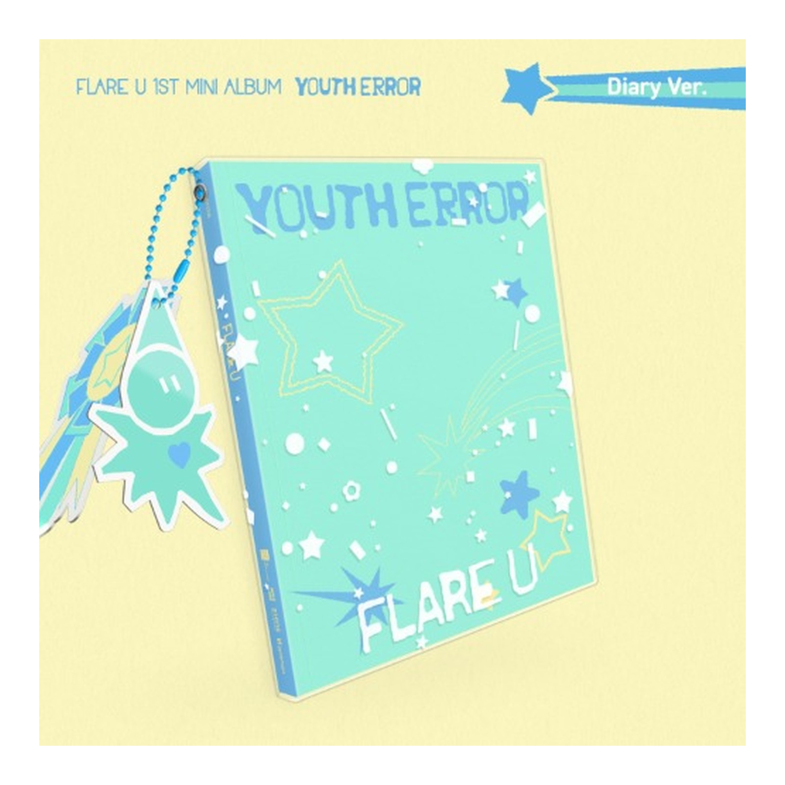 FLARE U 1st Mini Album [YOUTH ERROR] _ Diary Ver. — Product image