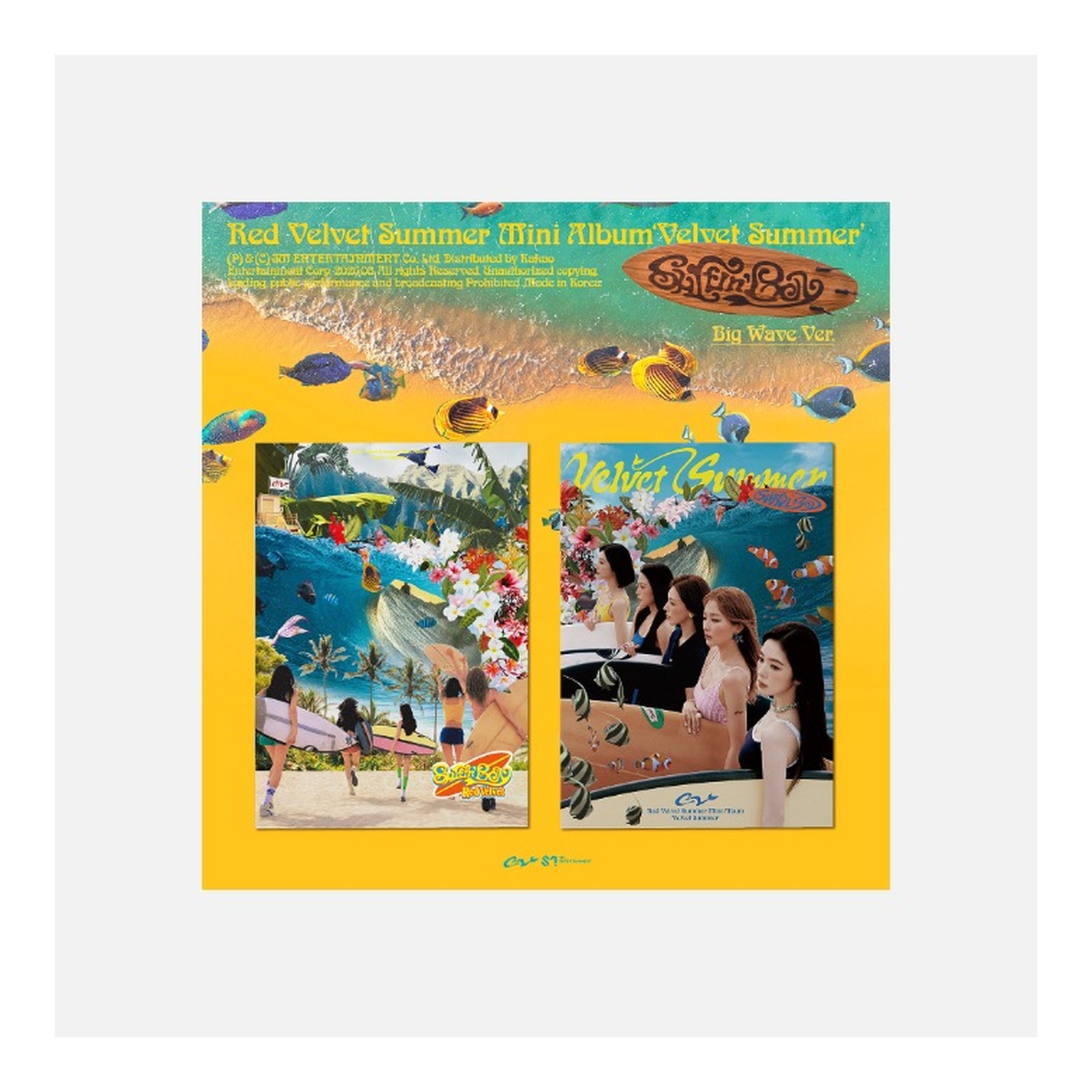 Red Velvet Summer Mini Album [Velvet Summer] (Big Wave Ver.) (1 of 2 Covers, Not Selectable) — Product image