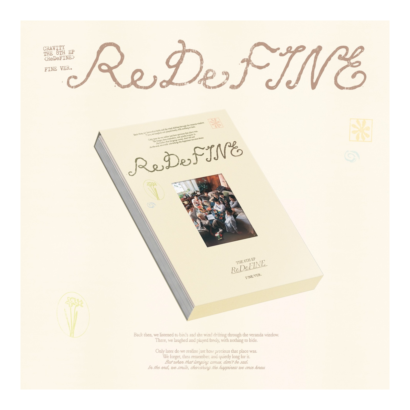 (FINE VER.) CRAVITY THE 8TH EP ReDeFINE — Product image