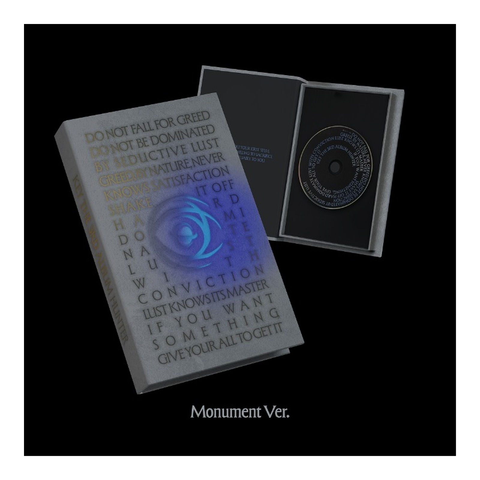 KEY The 3rd Album [HUNTER] (Monument Ver.) — Product image