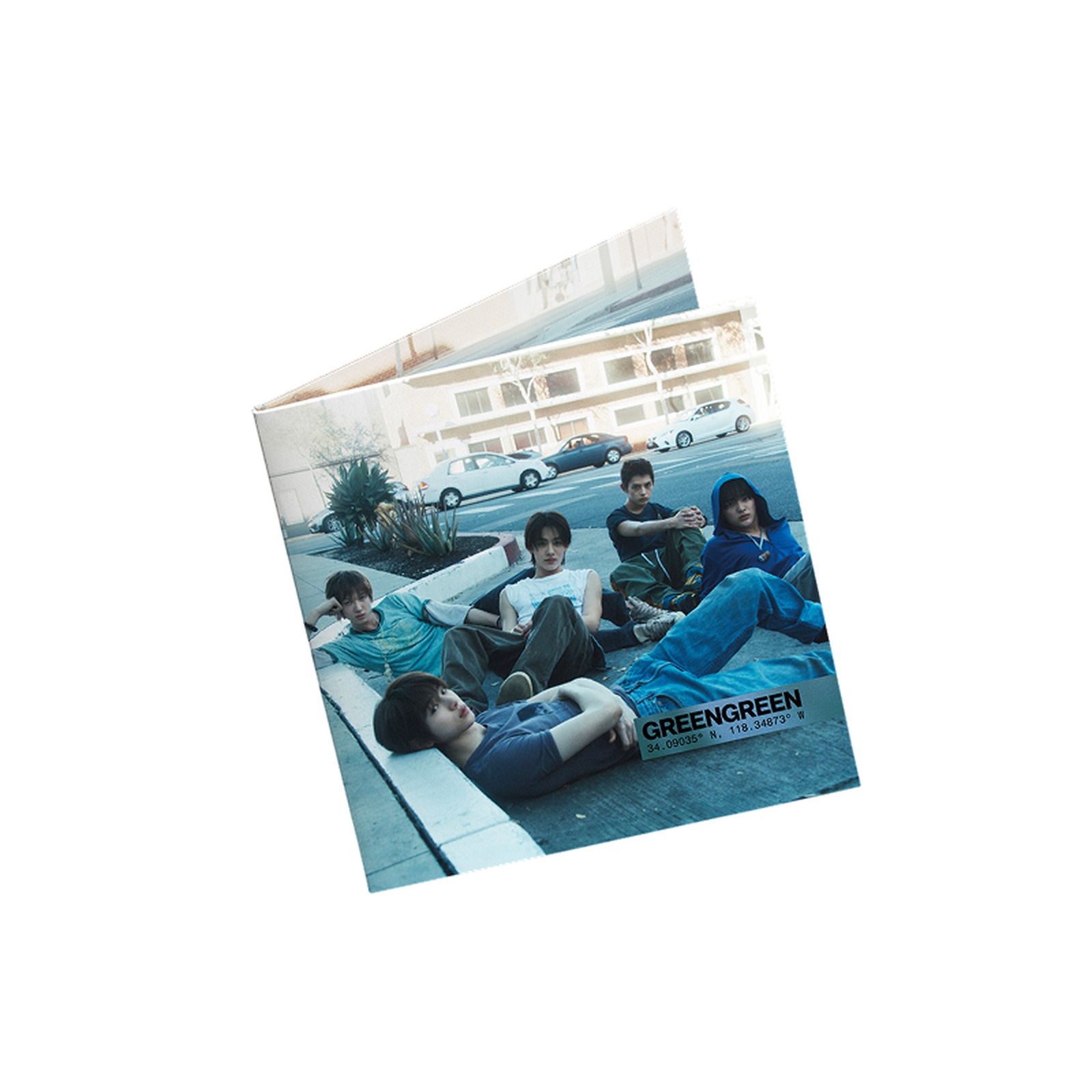CORTIS The 2nd EP [GREENGREEN_playextended] Vinyl STREET ver. — Product image