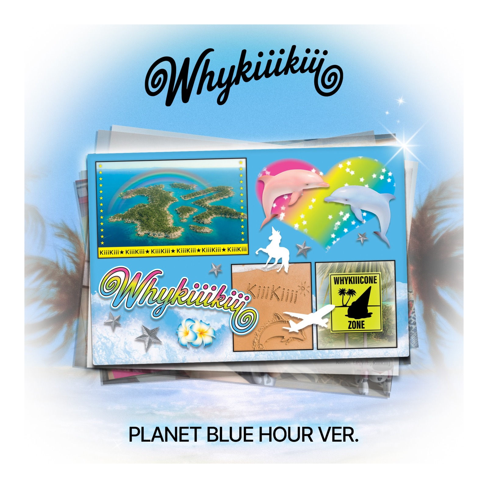 (PLANET - BLUE HOUR VER.) KiiiKiii EP WhyKiiiKiii (Limited Edition) — Product image