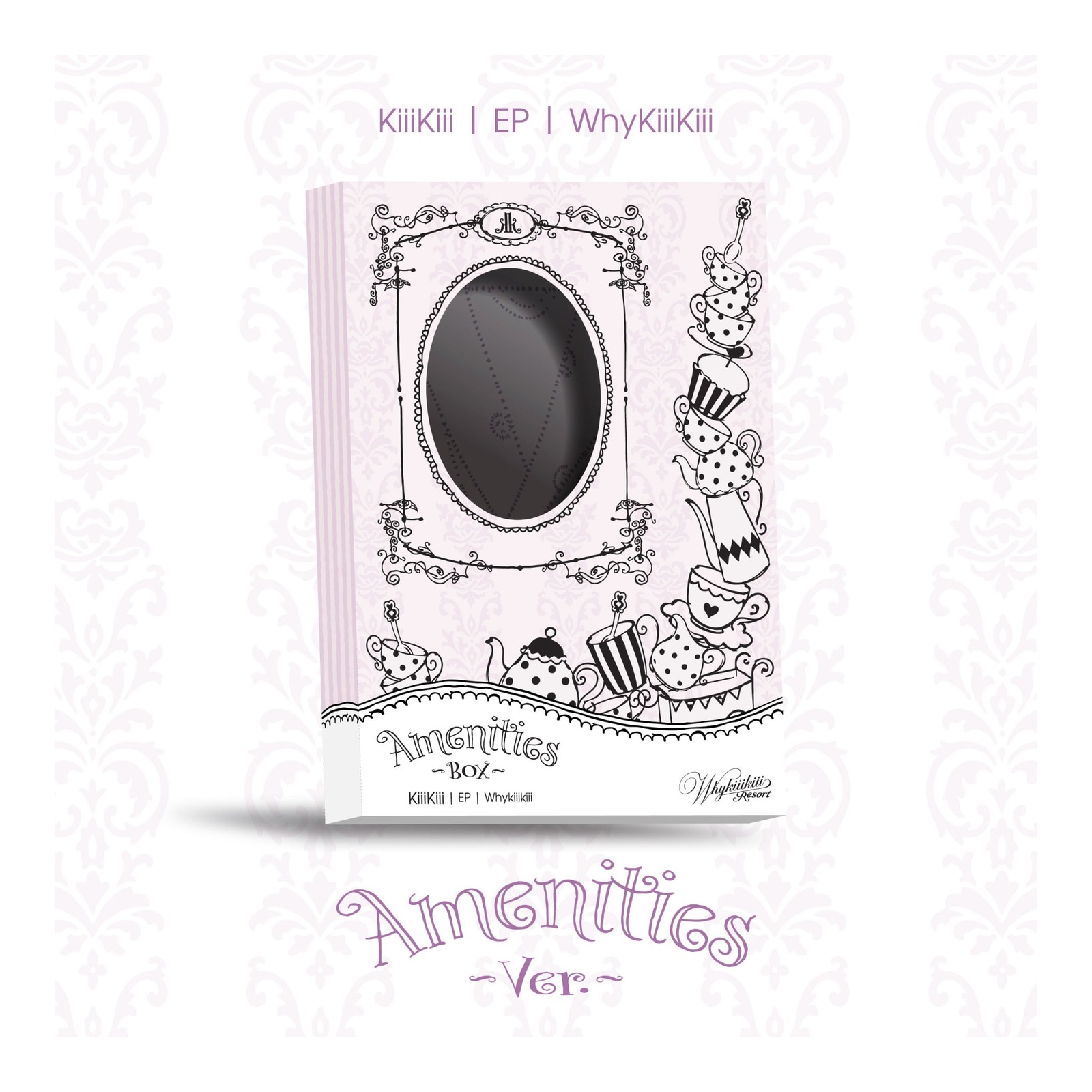 (AMENITIES ver.) KiiiKiii EP WhyKiiiKiii — Product image