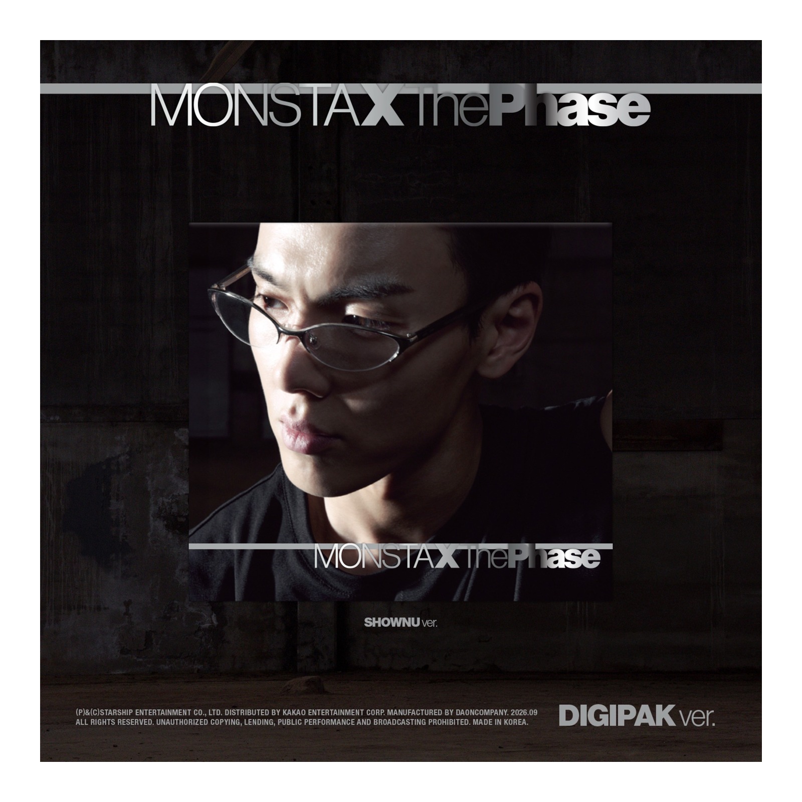 MONSTA X EP The Phase (DIGIPACK / SHOWNU) — Product image