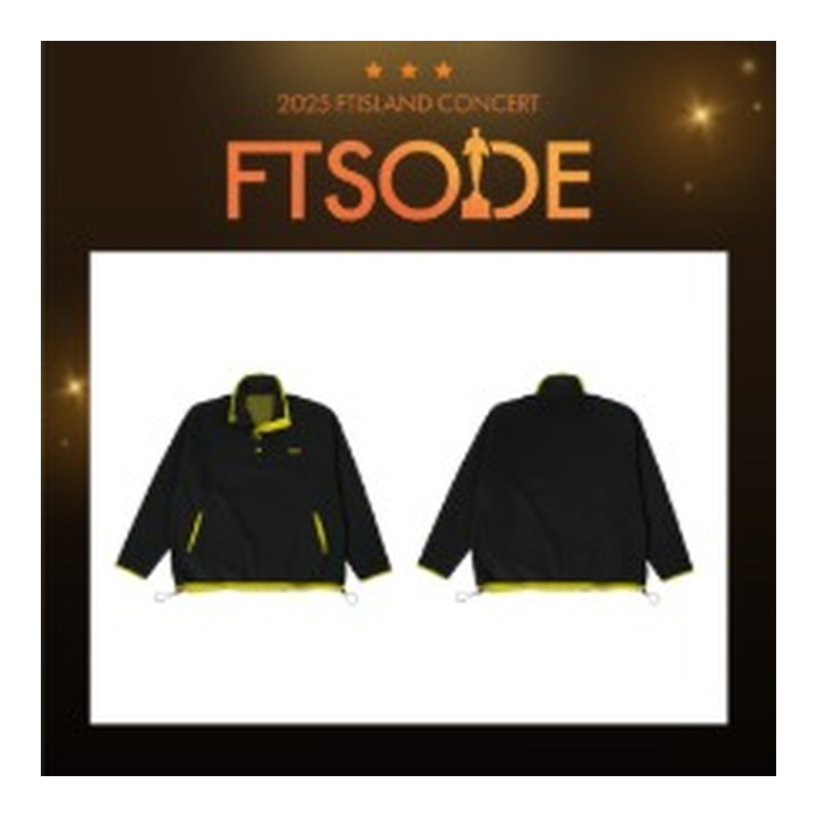 2025 FTISLAND CONCERT 'FTSODE' MD - HALF ZIP FLEECE PULLOVER — Product image