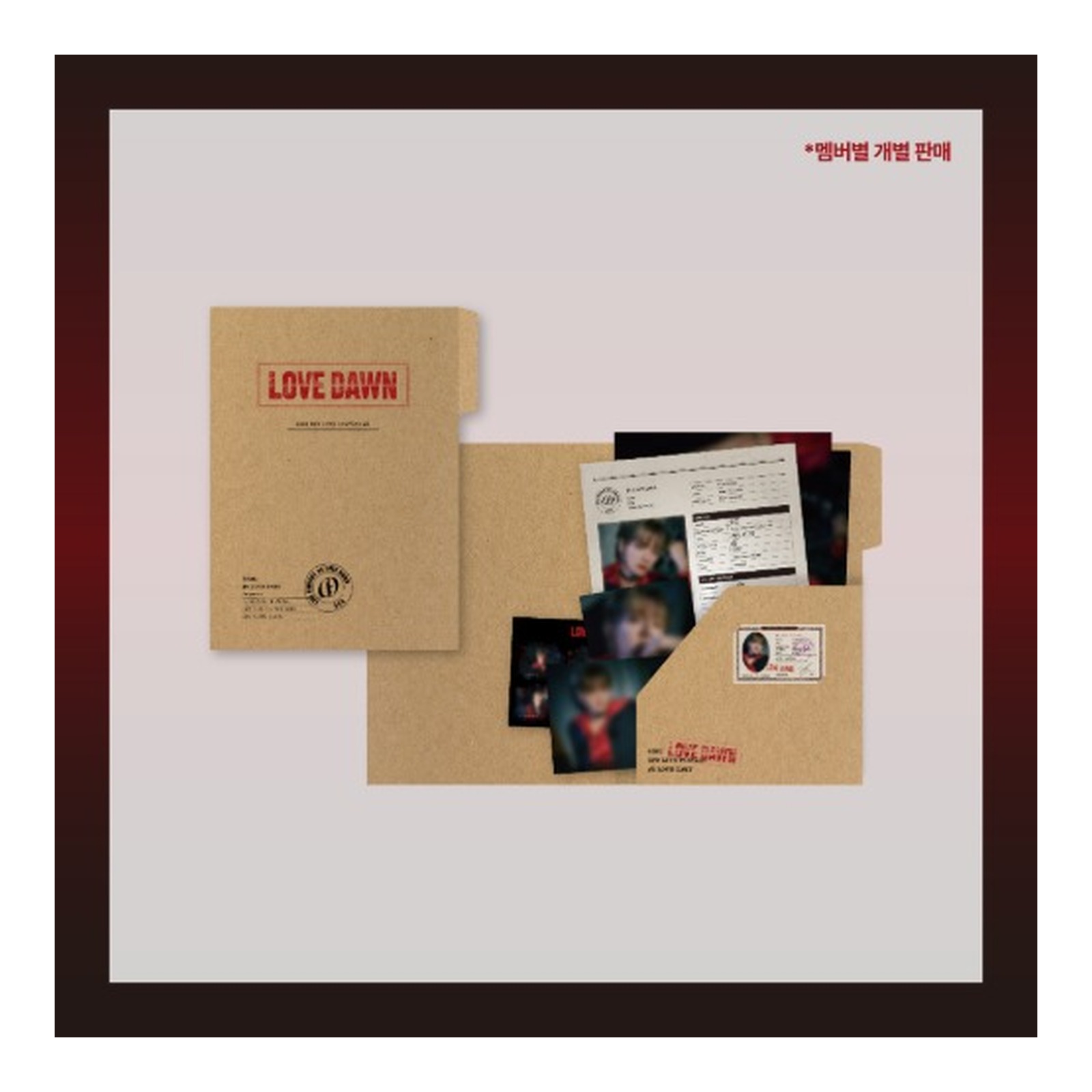 2025 SF9 LIVE FANTASY #5 LOVE DAWN _ PROFILE PHOTO SET — Product image