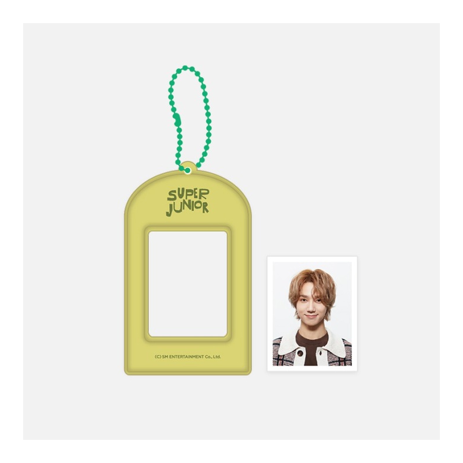 SUPER JUNIOR 2024 SEASON'S GREETINGS ID PHOTO KEY RING SET — Product image