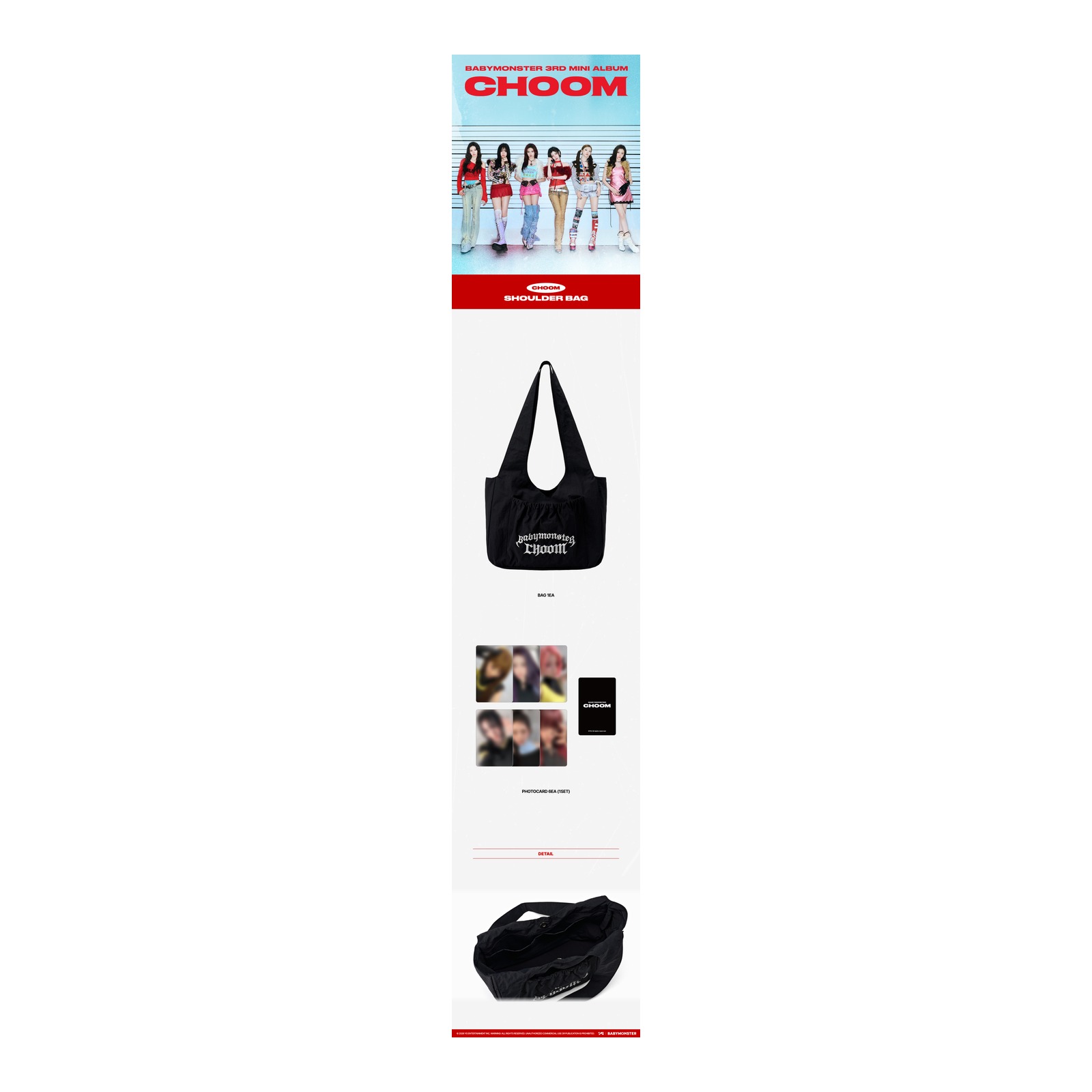 [CHOOM] BABYMONSTER Shoulder Bag — Product image
