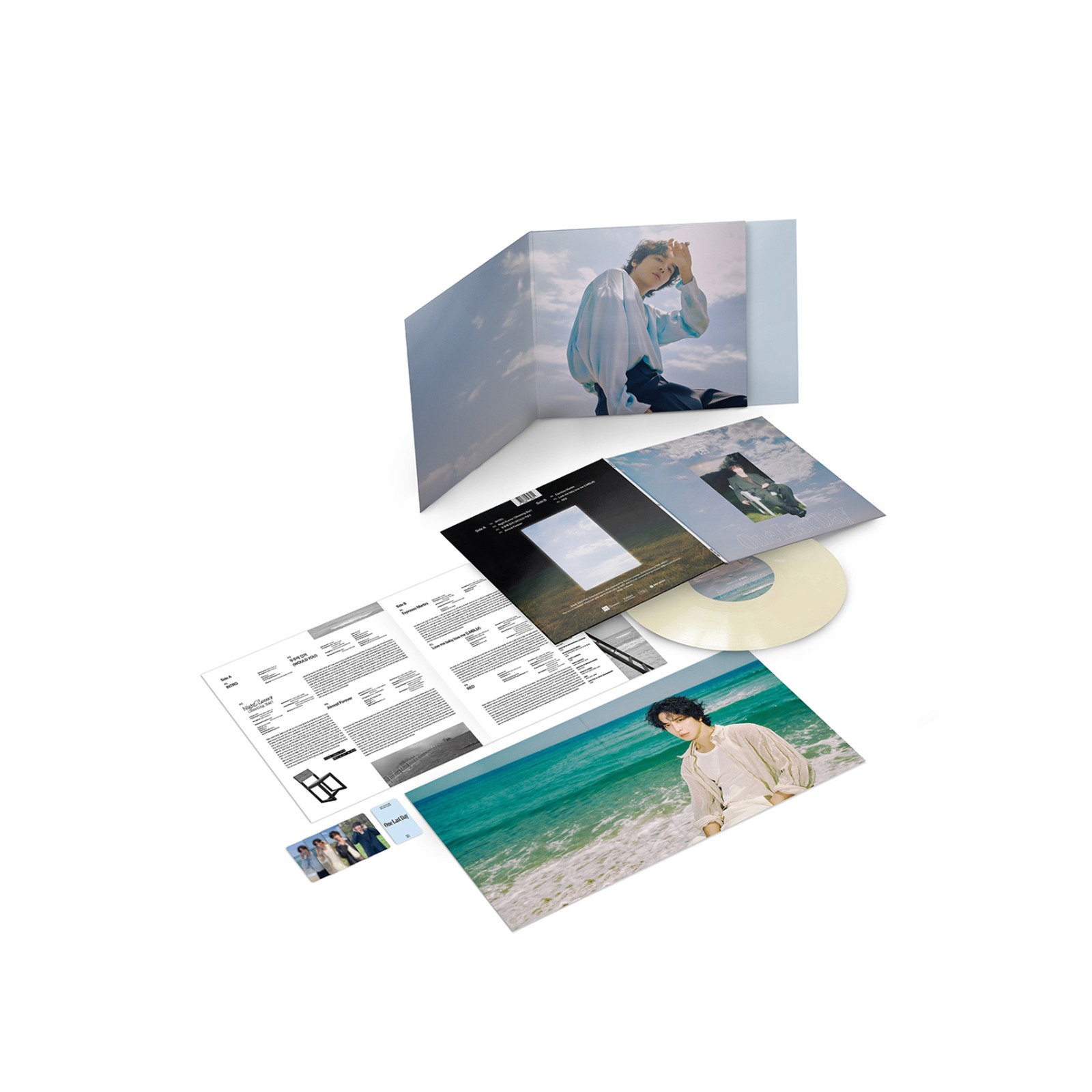 CNBLUE Jung Yong Hwa 3rd Mini Album [One Last Day] Vinyl — Product image
