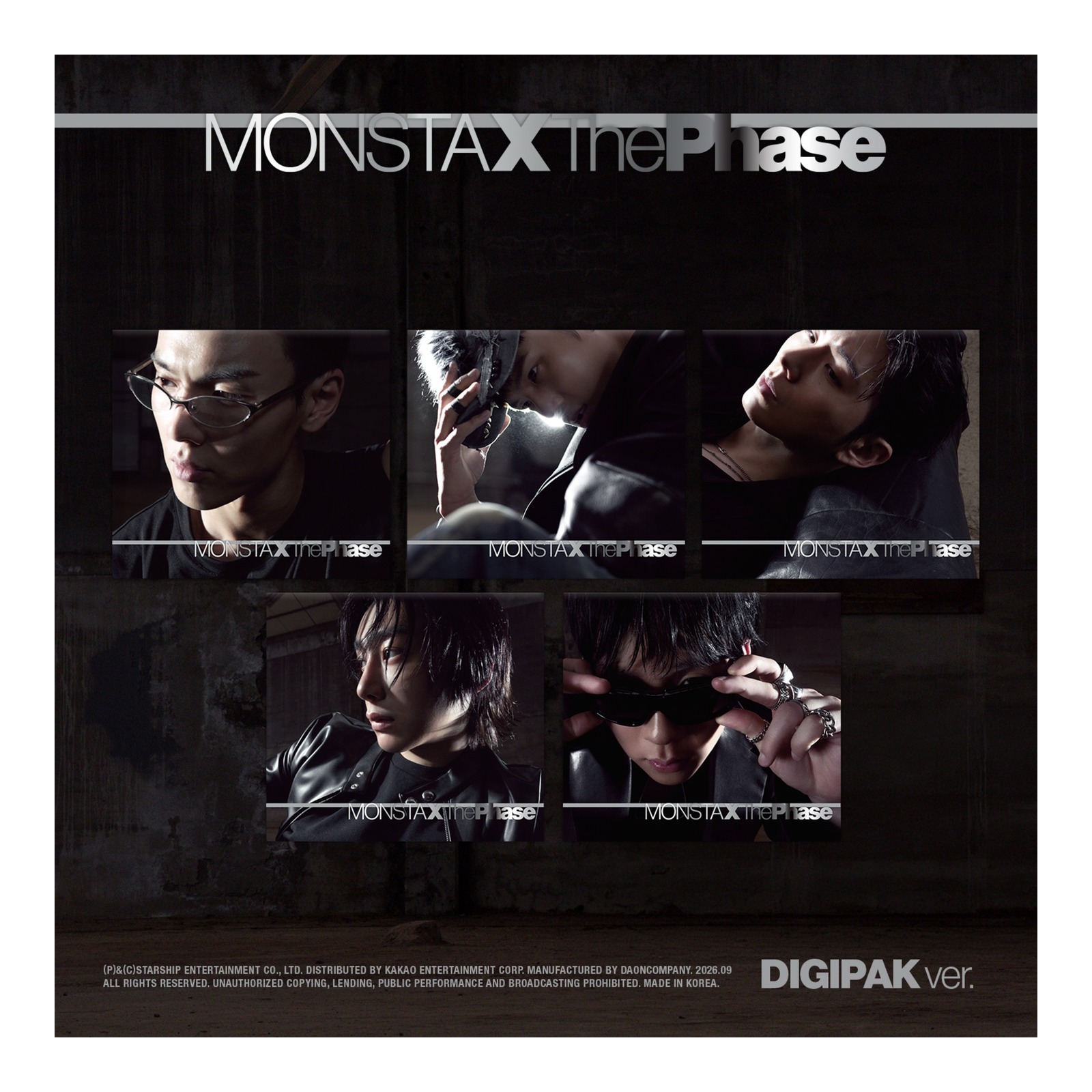 (DIGIPAK SET) MONSTA X EP The Phase — Product image