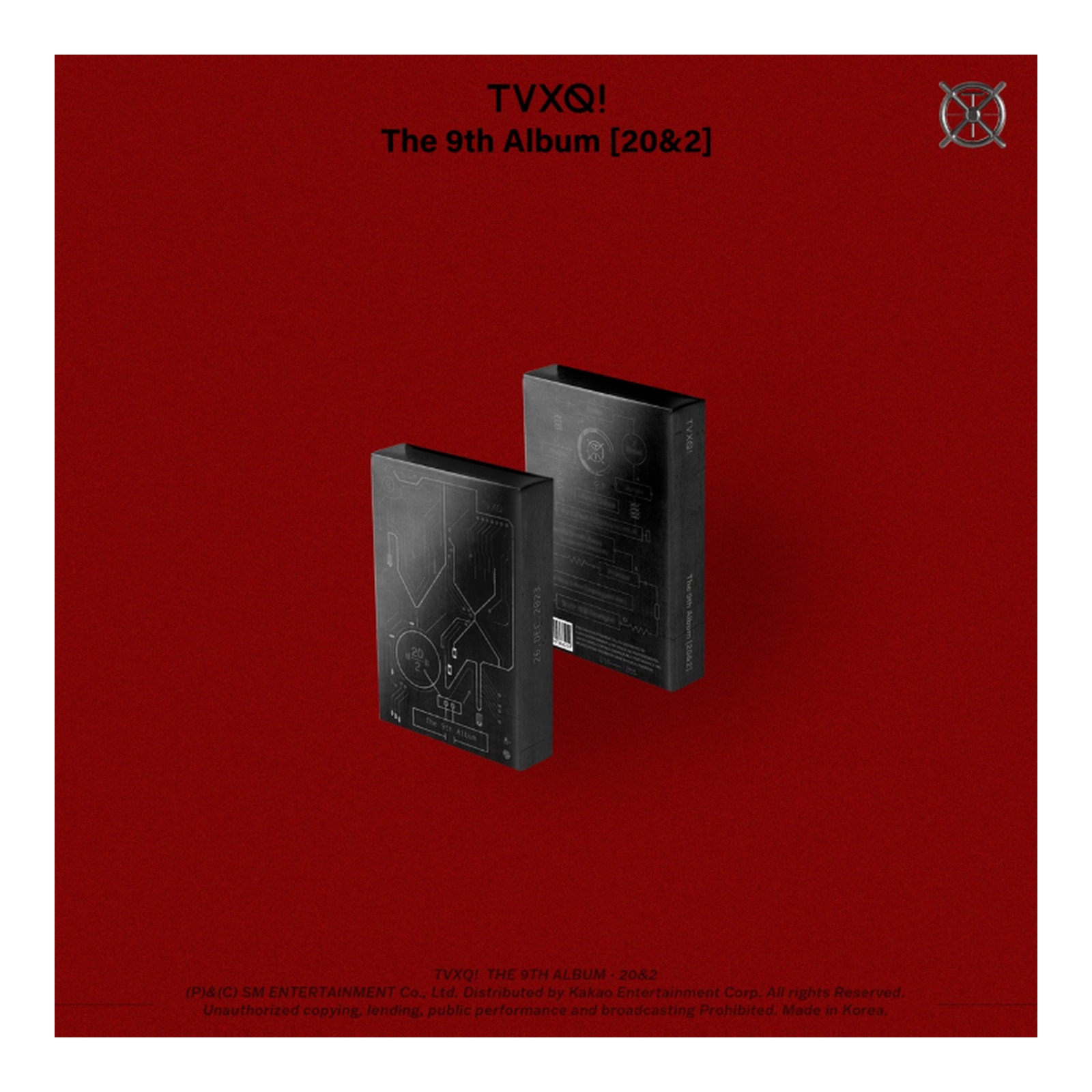 TVXQ! The 9th Album [20&2] (Circuit Ver.)(SMART ALBUM) — Product image