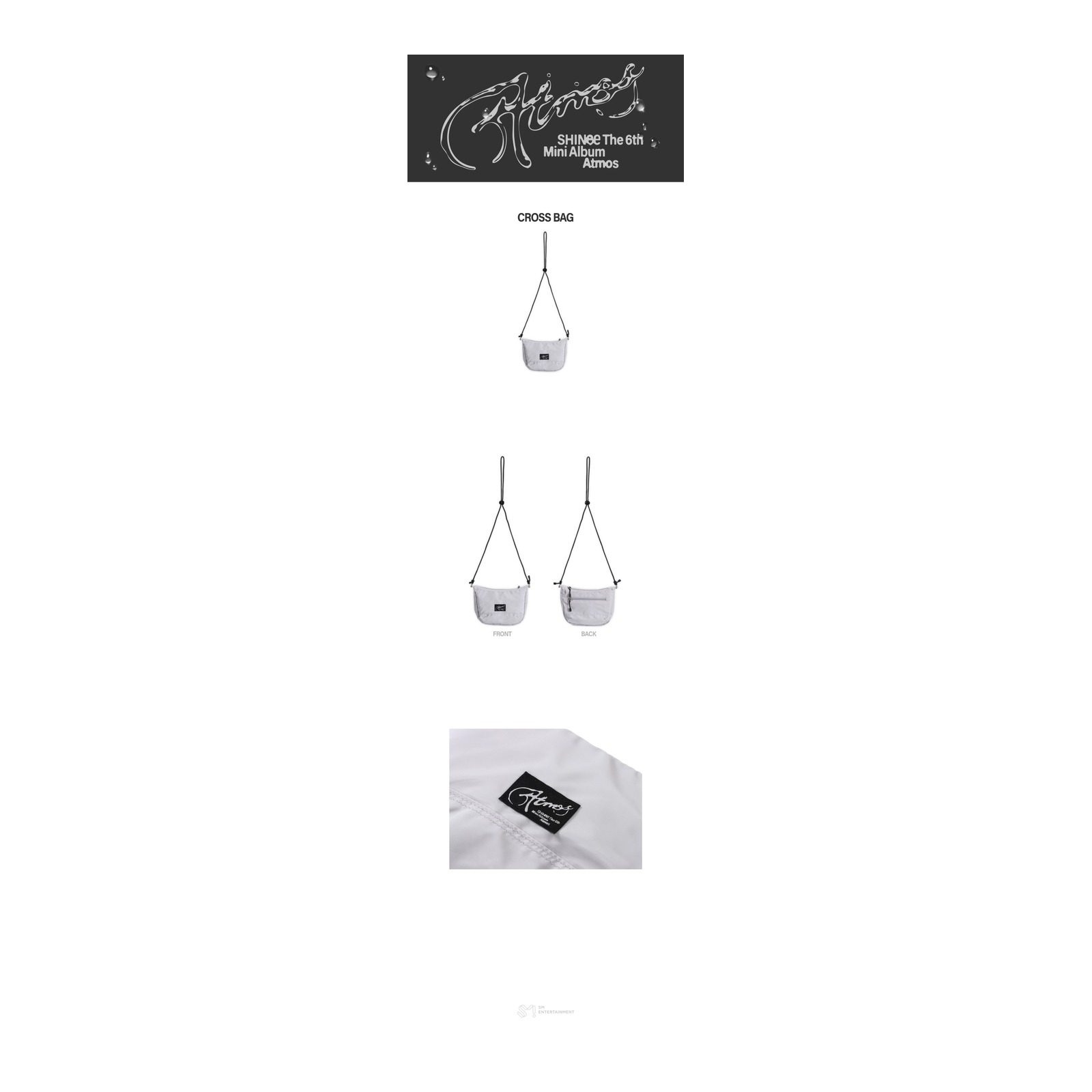 2026 SHINee 6th Mini Album [Atmos] POP-UP CROSS BAG — Product image