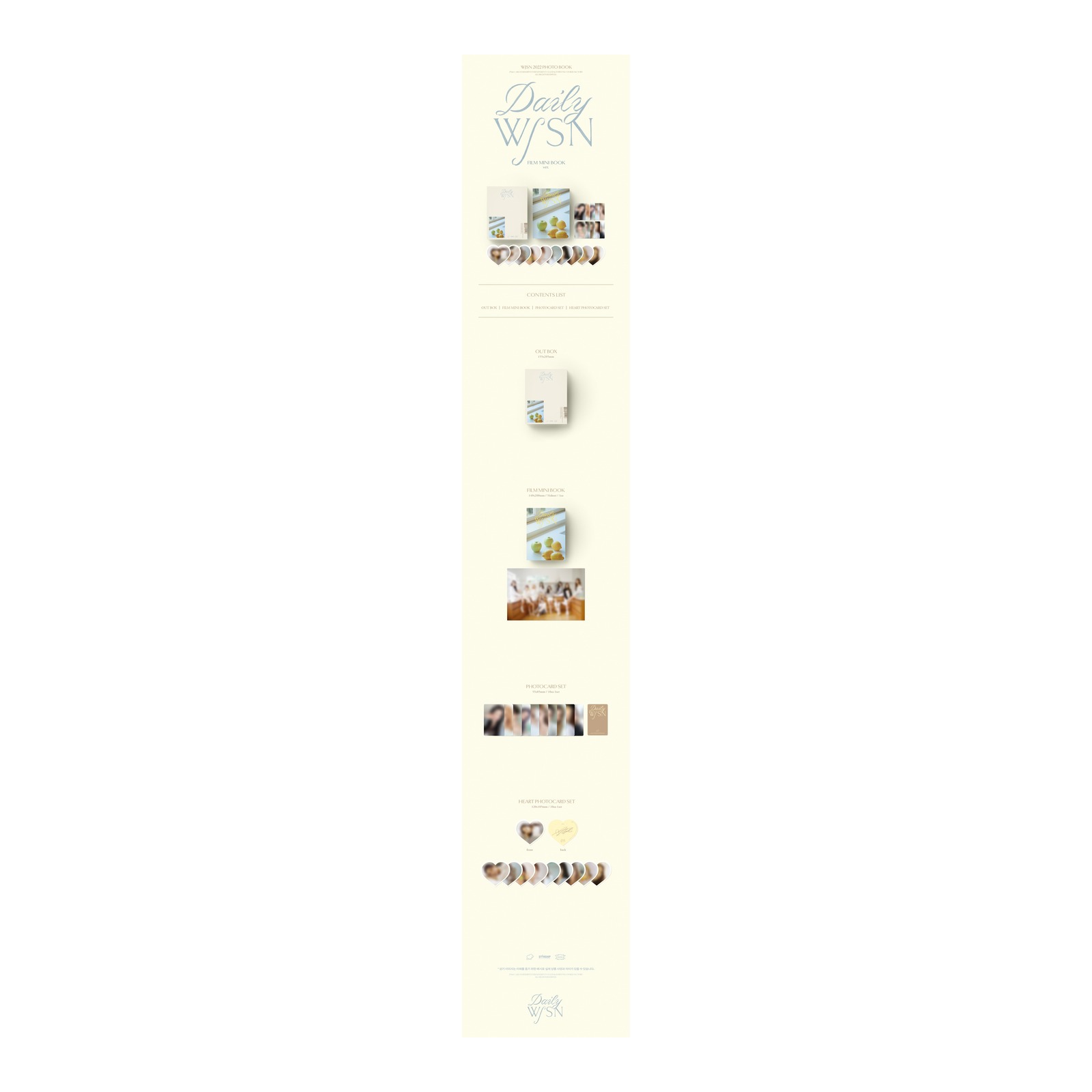WJSN 2022 PHOTO BOOK Daily WJSN - FILM MINI BOOK VER. — Product image
