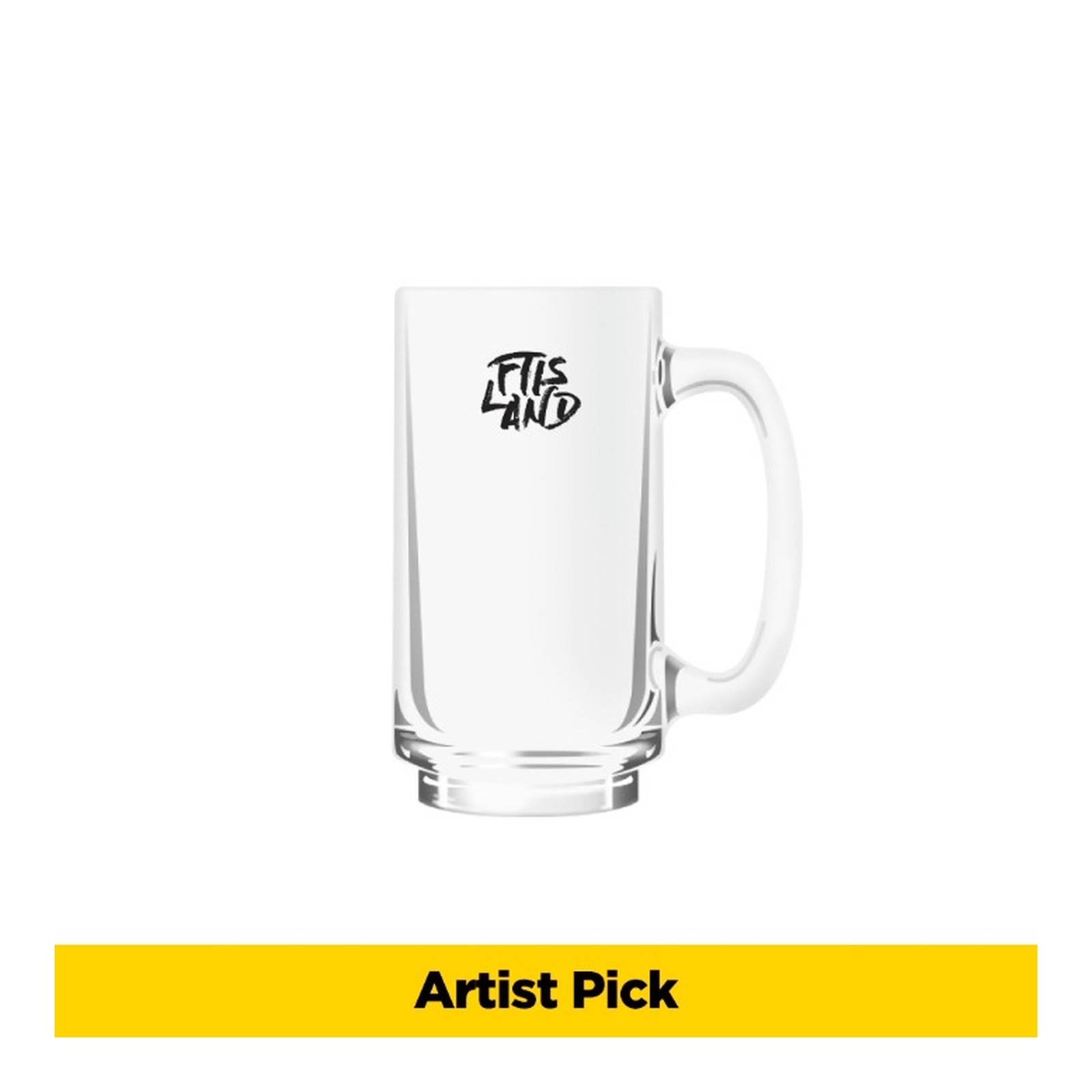 FTISLAND LIVE RE : FTISLAND OFFICIAL MD BEER GLASS — Product image