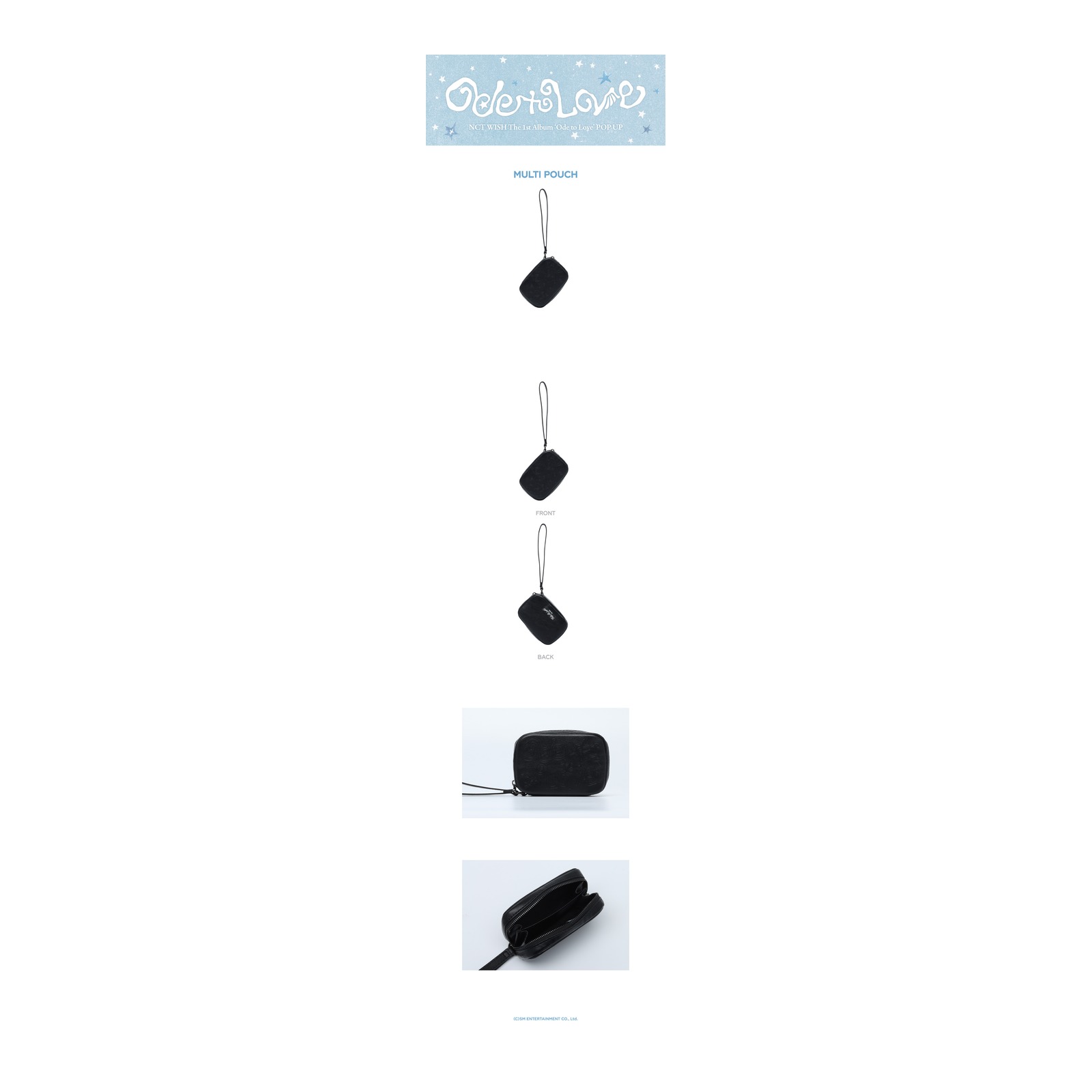 2026 NCT WISH 'Ode to Love' POP-UP MULTI POUCH — Product image