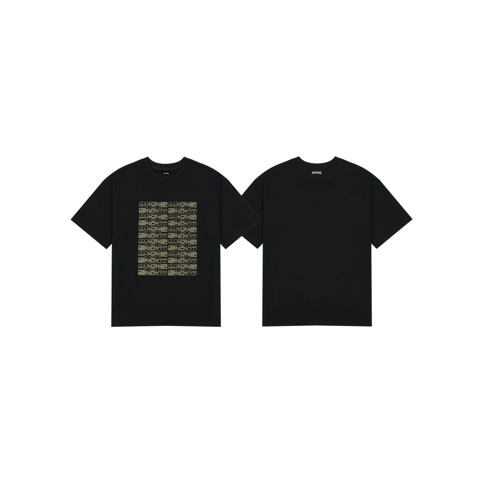 [AKDONGDEUL] AKMU T-Shirt BLACK — Product image