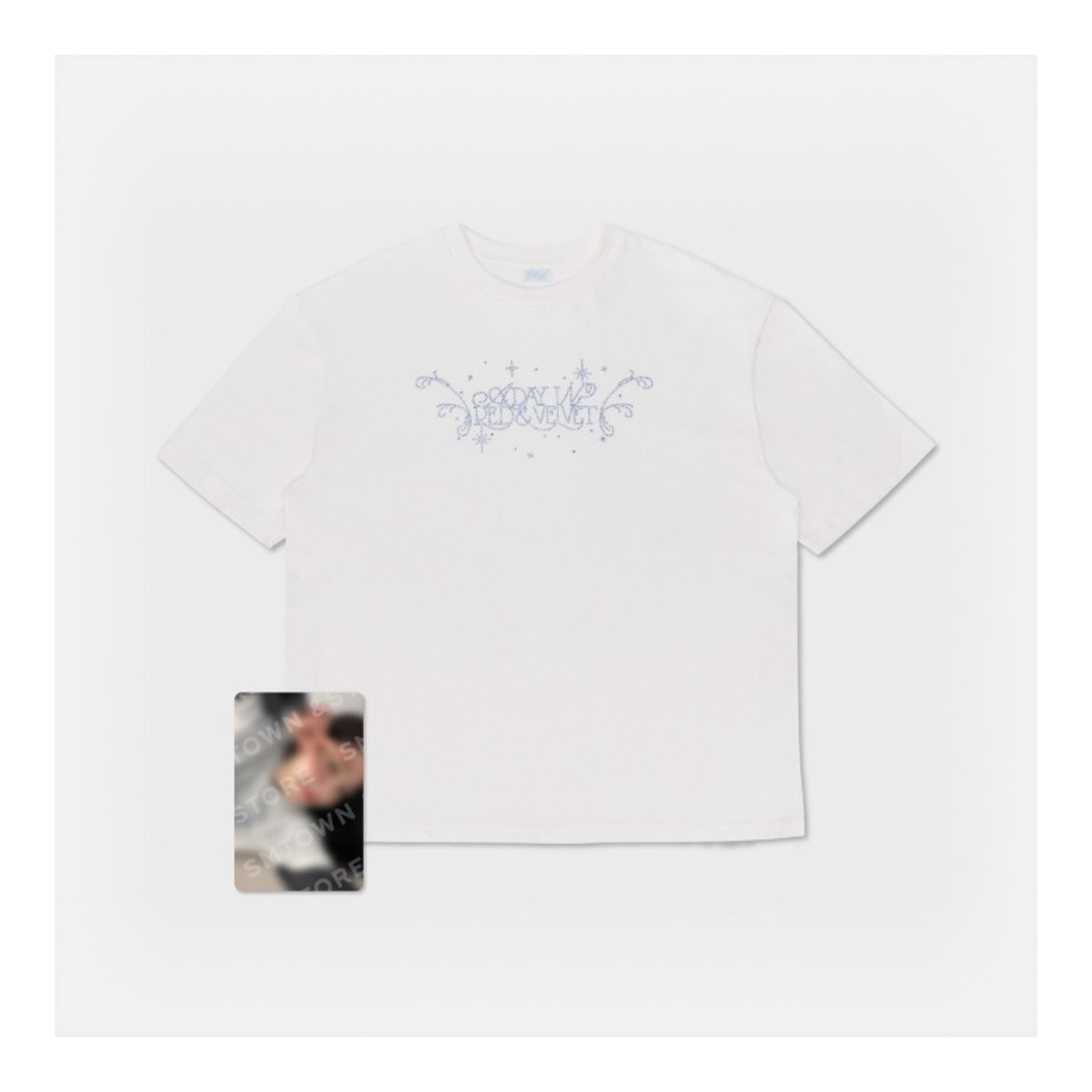 2026 Red Velvet FAN-CON : A Day in Red & Velvet T-SHIRT SET_DAY ver. — Product image