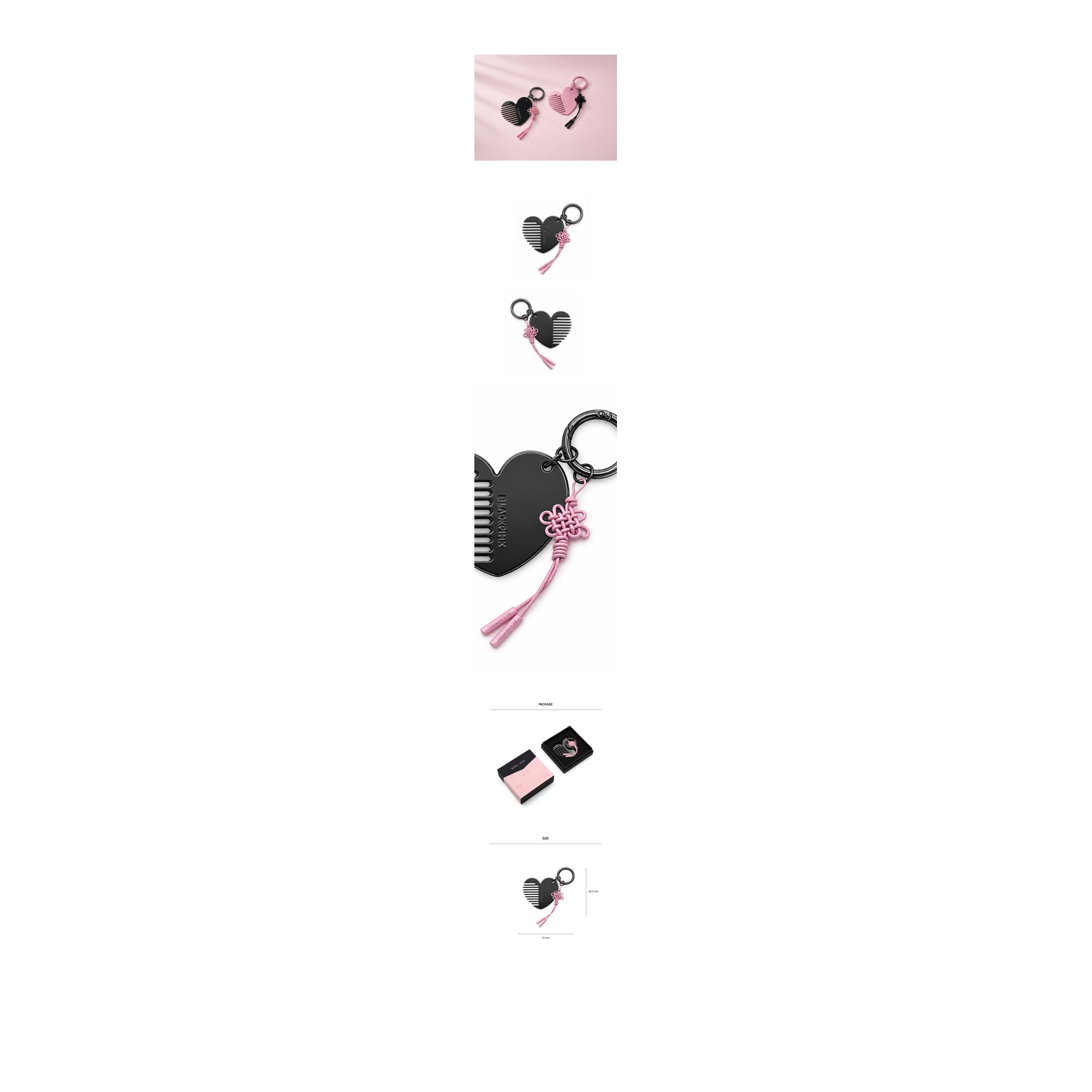 [BP Heritage] Chambit Norigae Keyring_BLACK — Product image