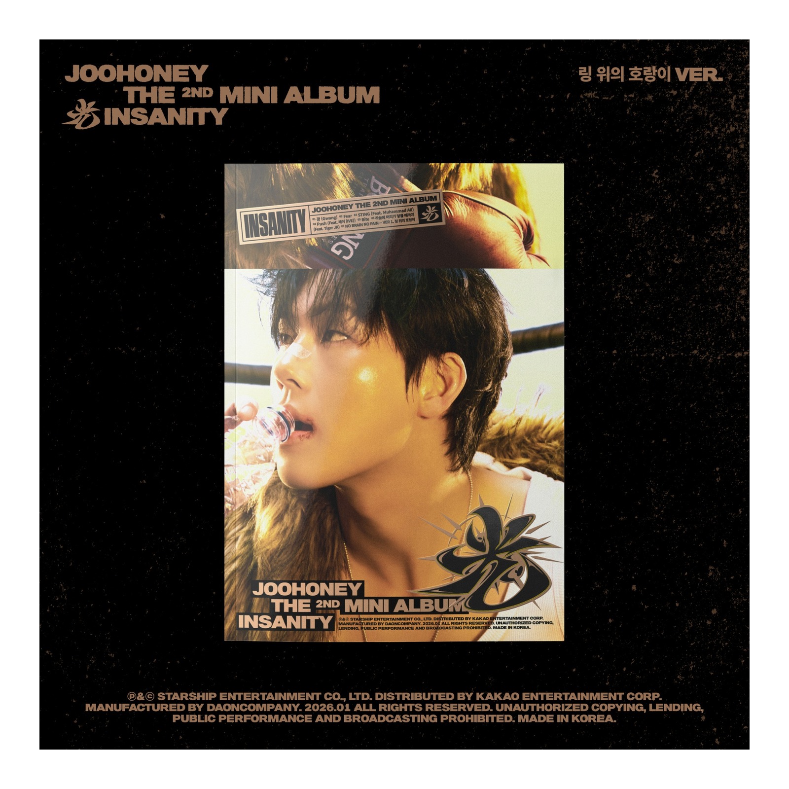 JOOHONEY THE 2ND MINI ALBUM (INSANITY) — Product image