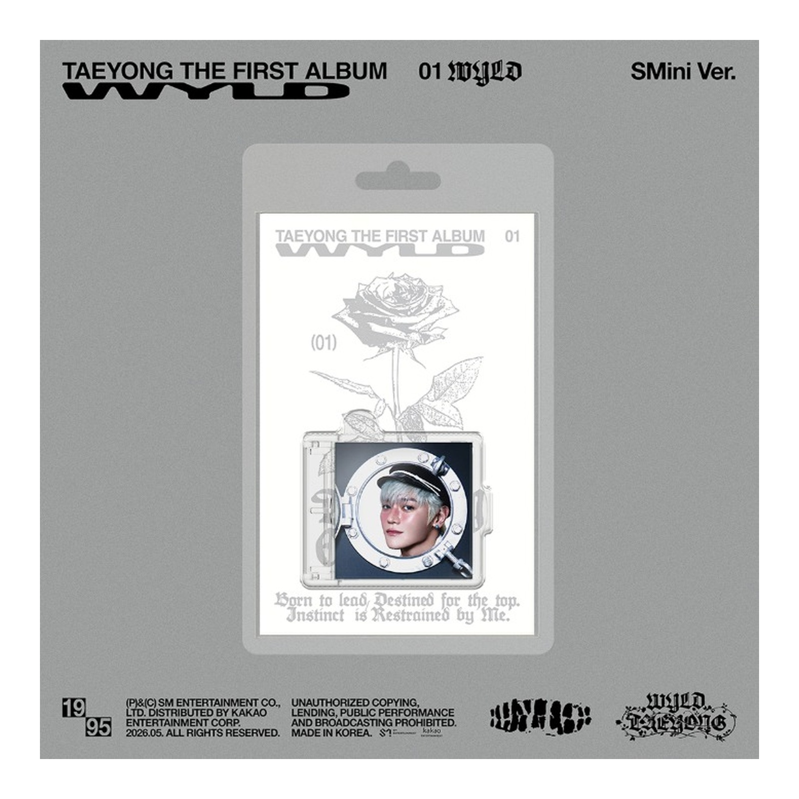 TAEYONG The 1st Album [WYLD] (SMini Ver.)(SMART ALBUM) — Product image